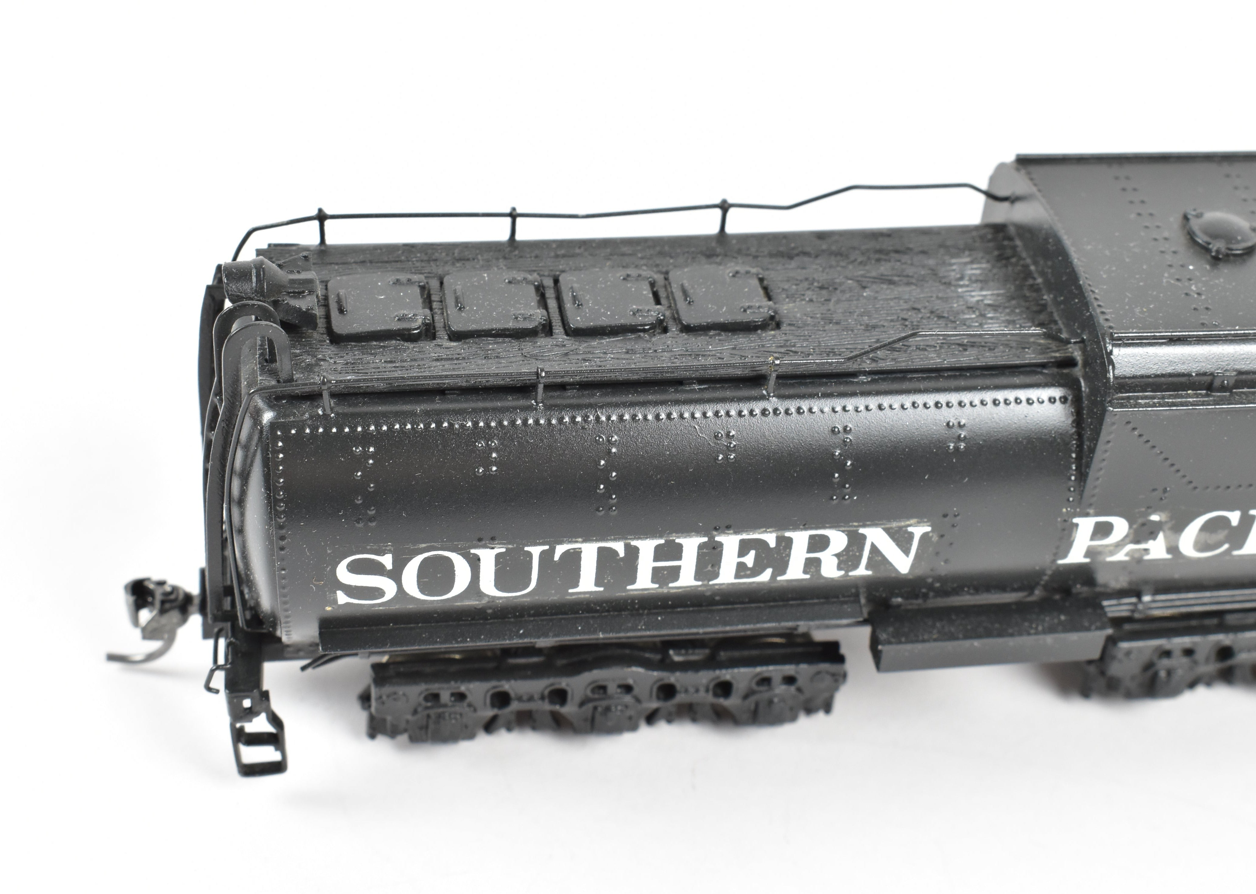 HO Scale Custom - Painted Brass Balboa Southern Pacific 12,000 Gallon Vanderbilt Tender for Model Trains (TENDER ONLY)