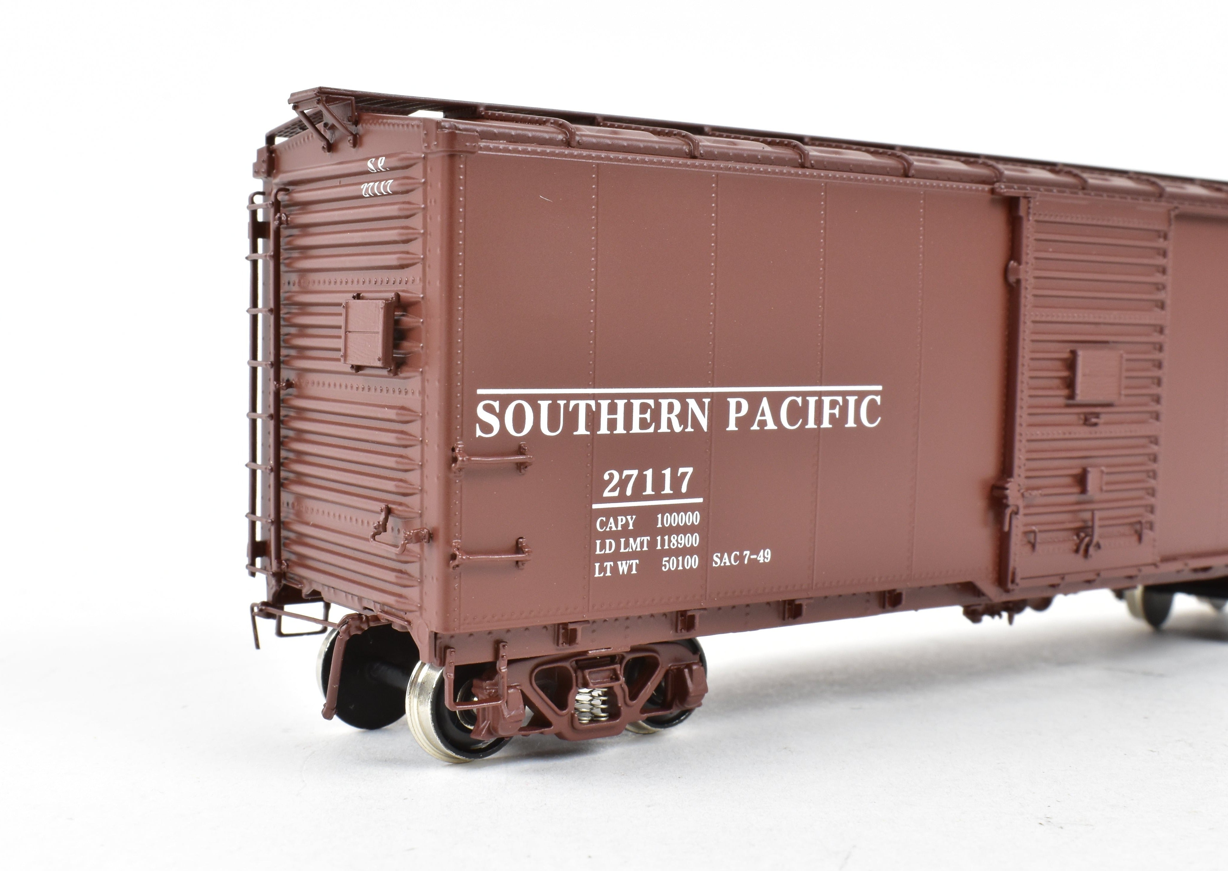 HO Brass CIL Challenger Imports SP Rebuilt Steel Side Box Car #27117