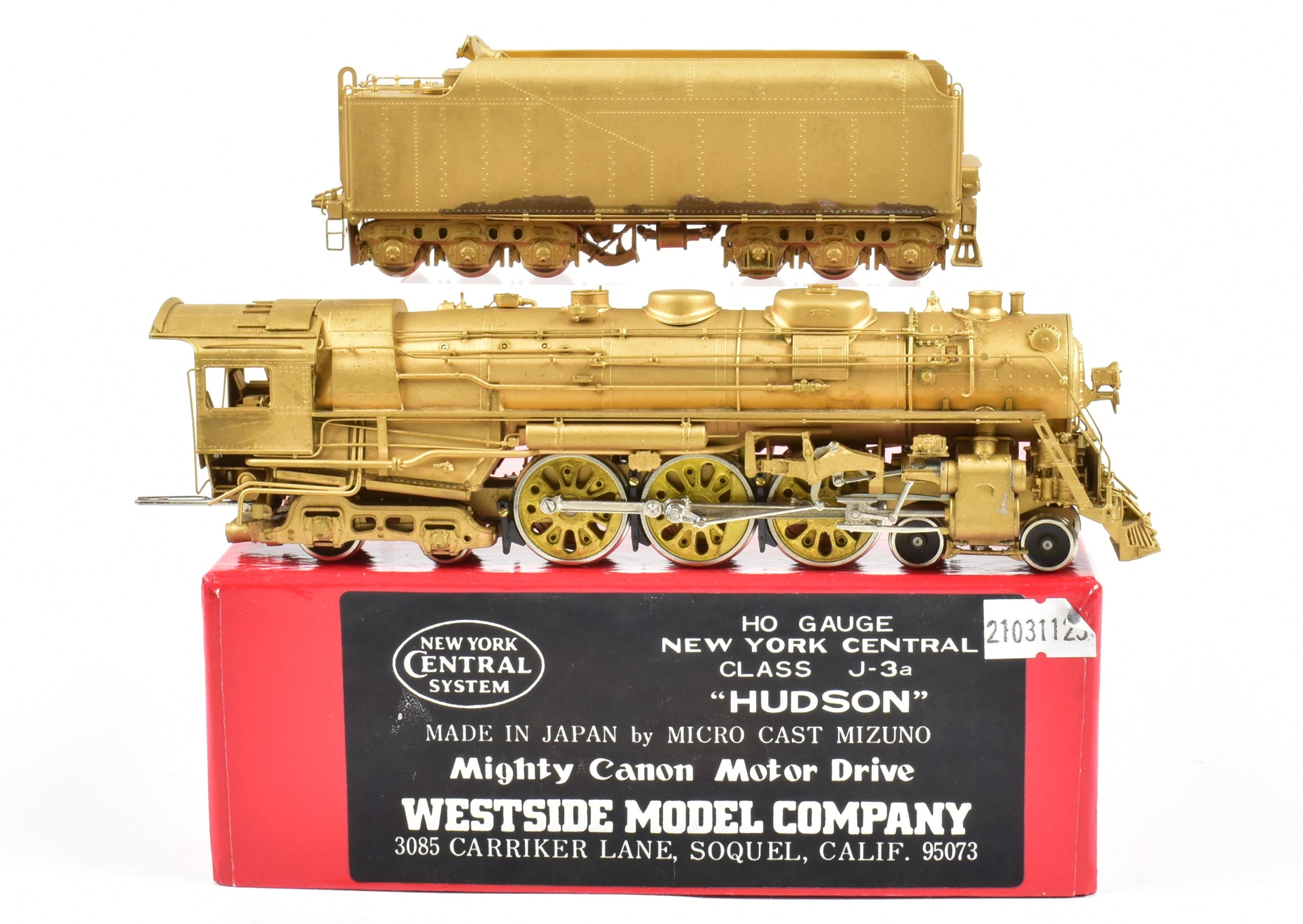 HO Scale Brass Westside Model Co. NYC New York Central J-3a 4-6-4 Hudson Craftsman #4