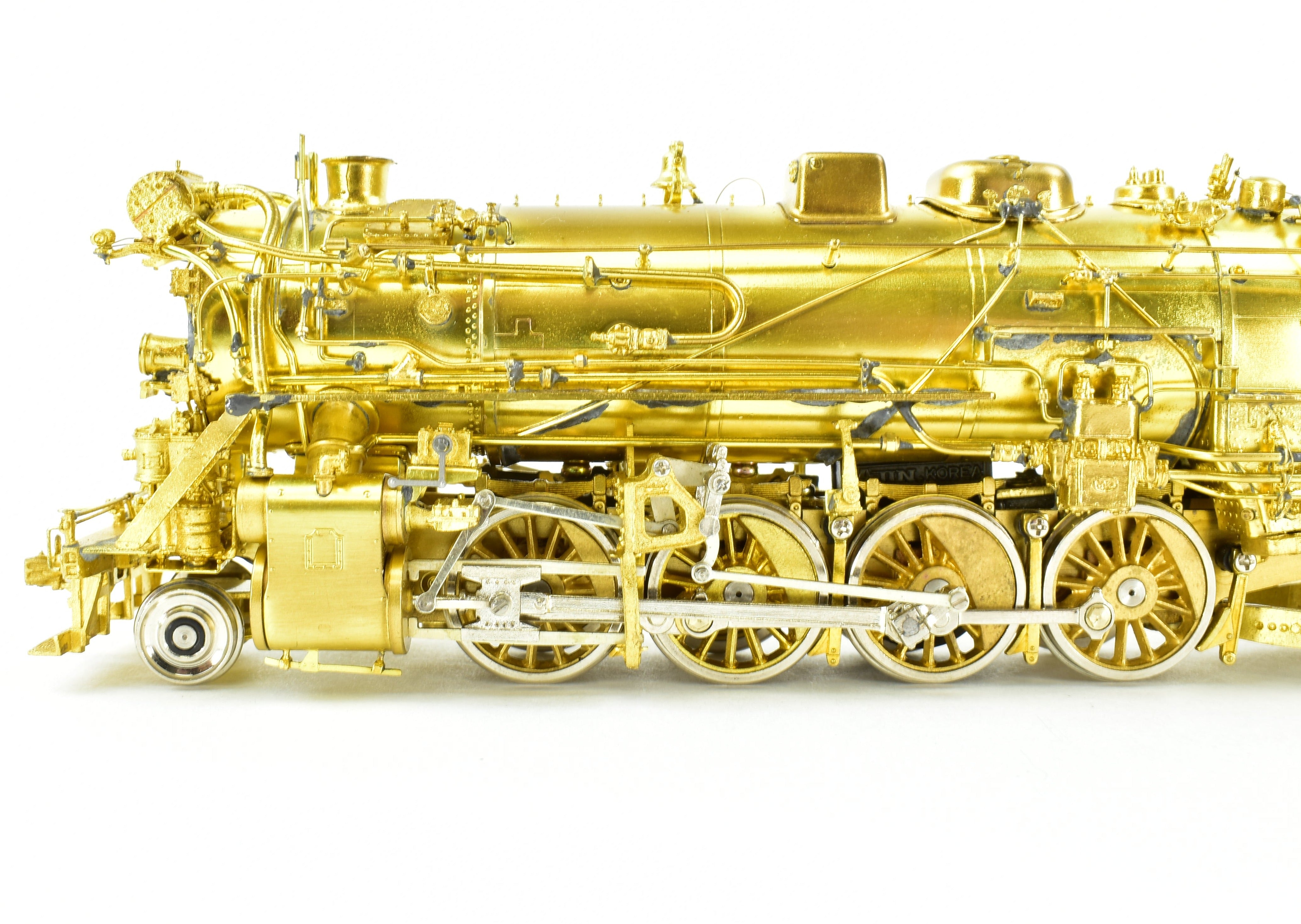 HO Scale Brass OMI - Overland Models New York Central H-10a 2-8-2 Elesco Feed Water Heater Model Train