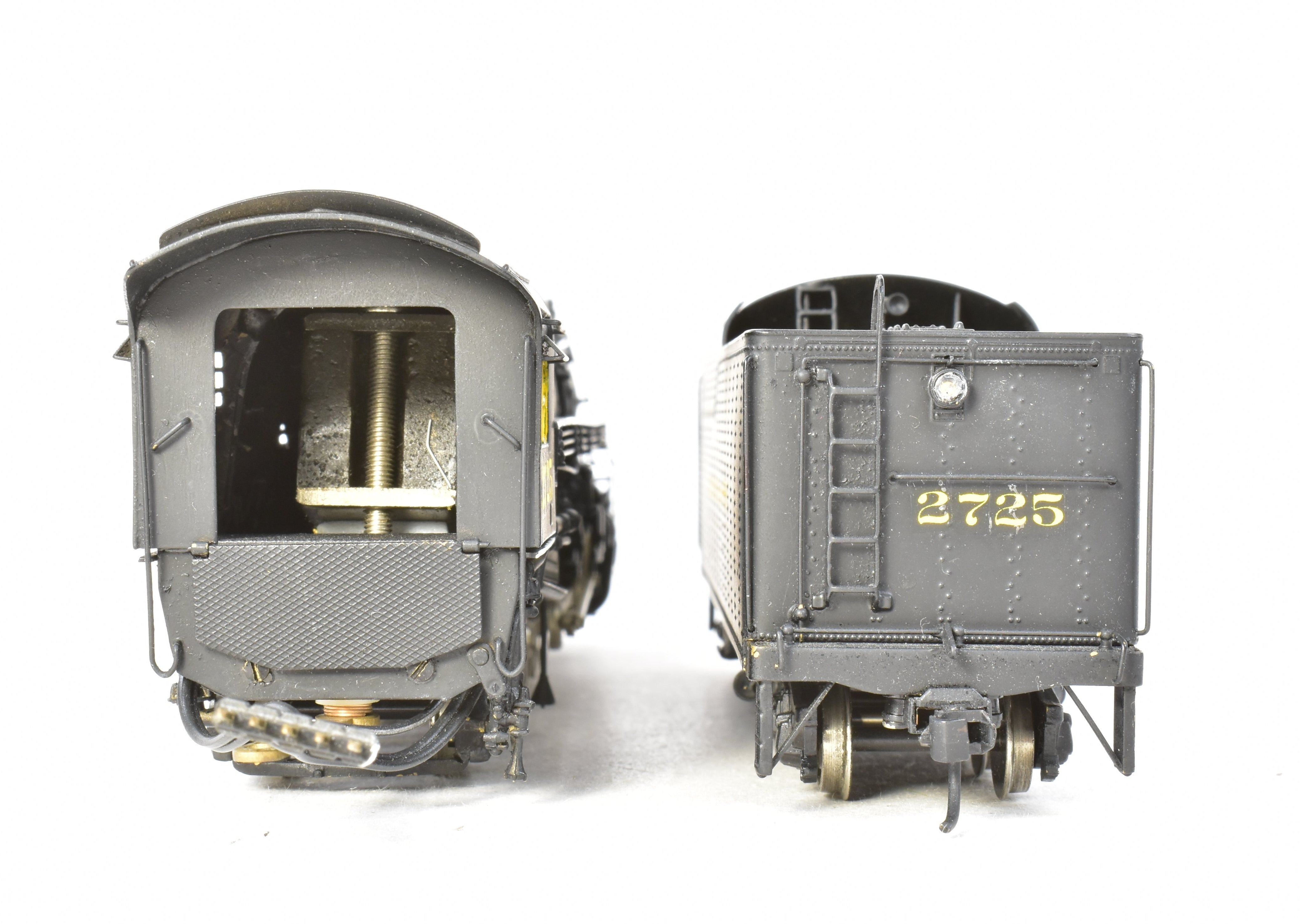 HO Scale Brass PFM Chesapeake & Ohio 2-8-4 Kanawha #2725 Custom Painted DCC Model