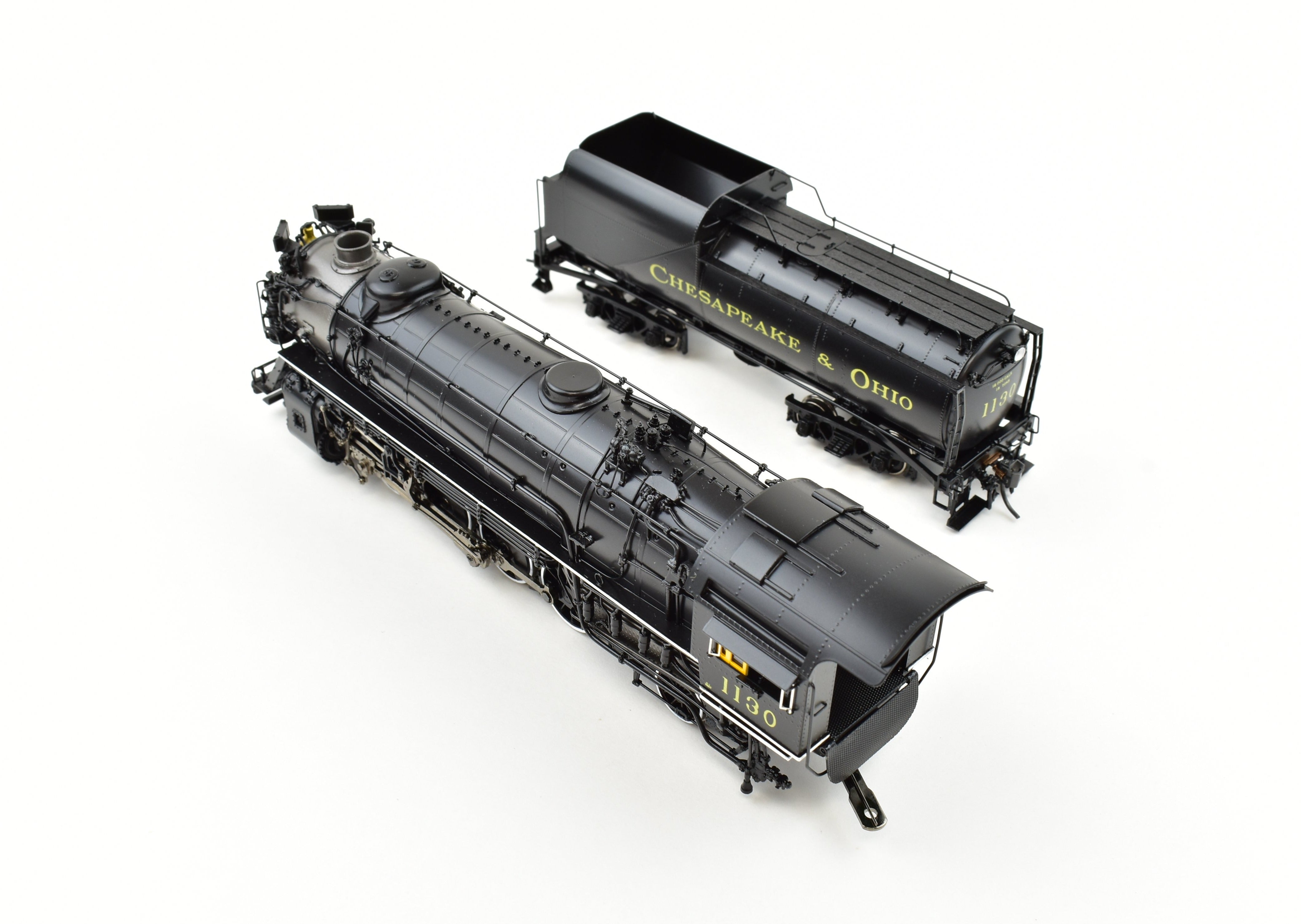 HO Scale Brass Division Point Chesapeake & Ohio K1 2-8-2 Factory Painted Locomotive Model #1130