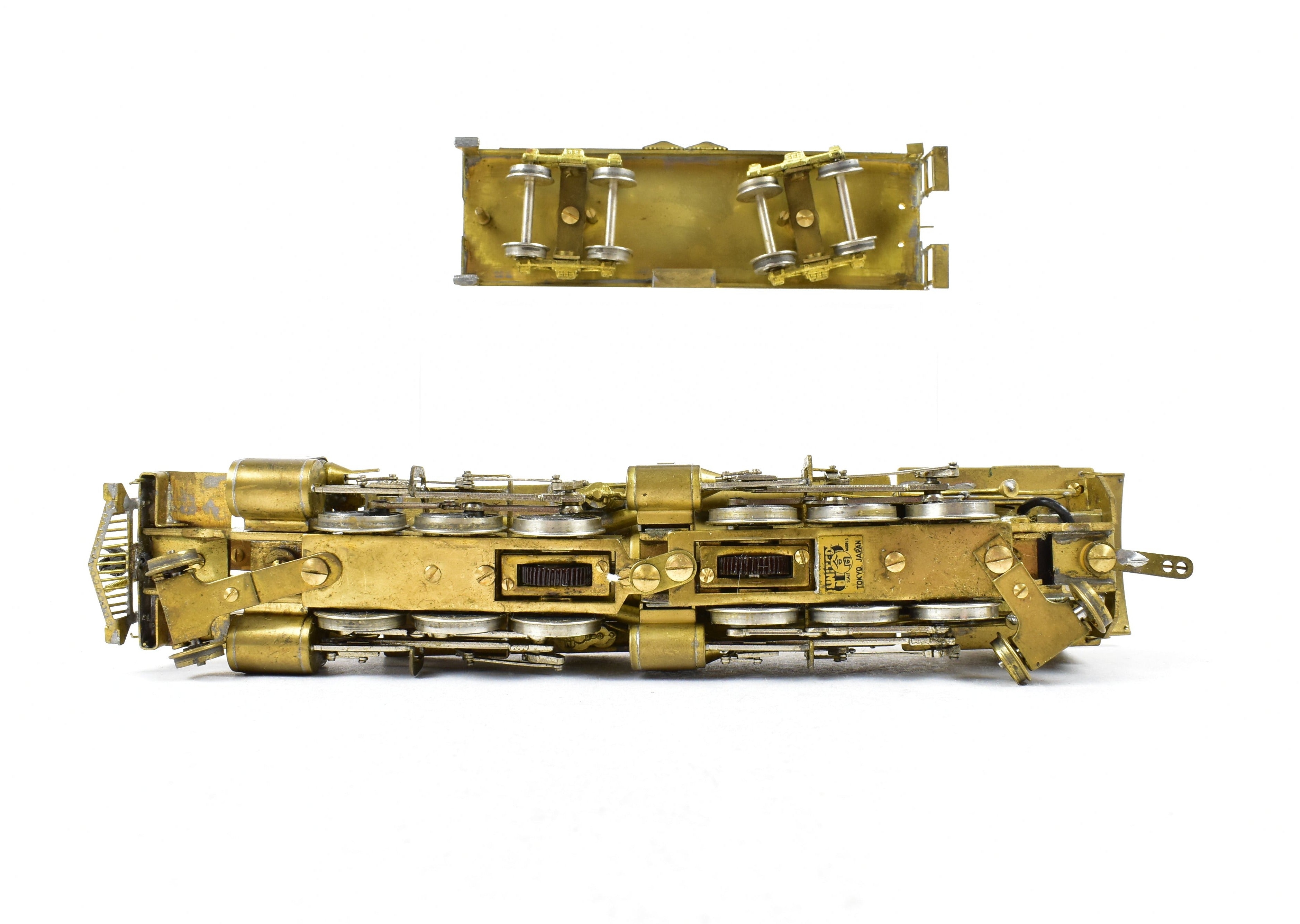 HO Scale Brass Pacific Fast Mail Model Train - United Sierra Railroad 2-6-6-2 Steam Locomotive from 1967 Production Run