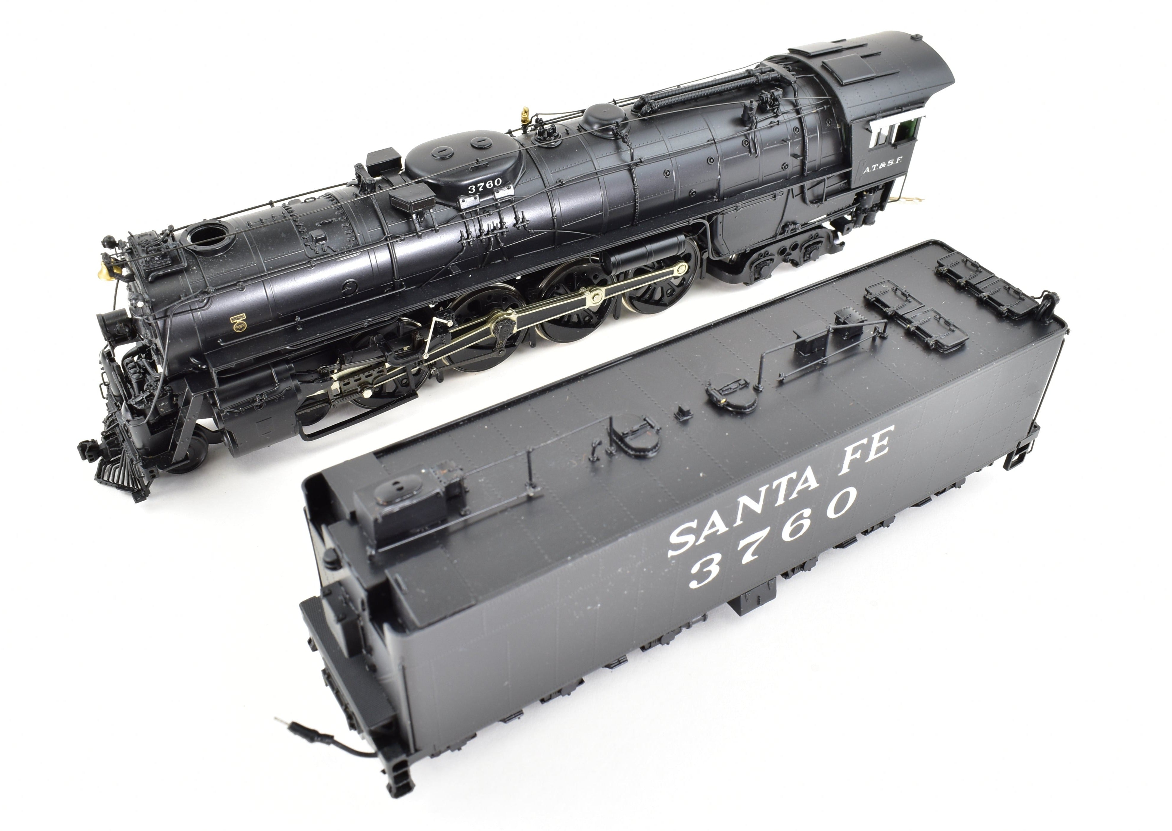 HO Brass Key Imports ATSF - Santa Fe 3751 Class 4-8-4 Modernized FP #3760 Model