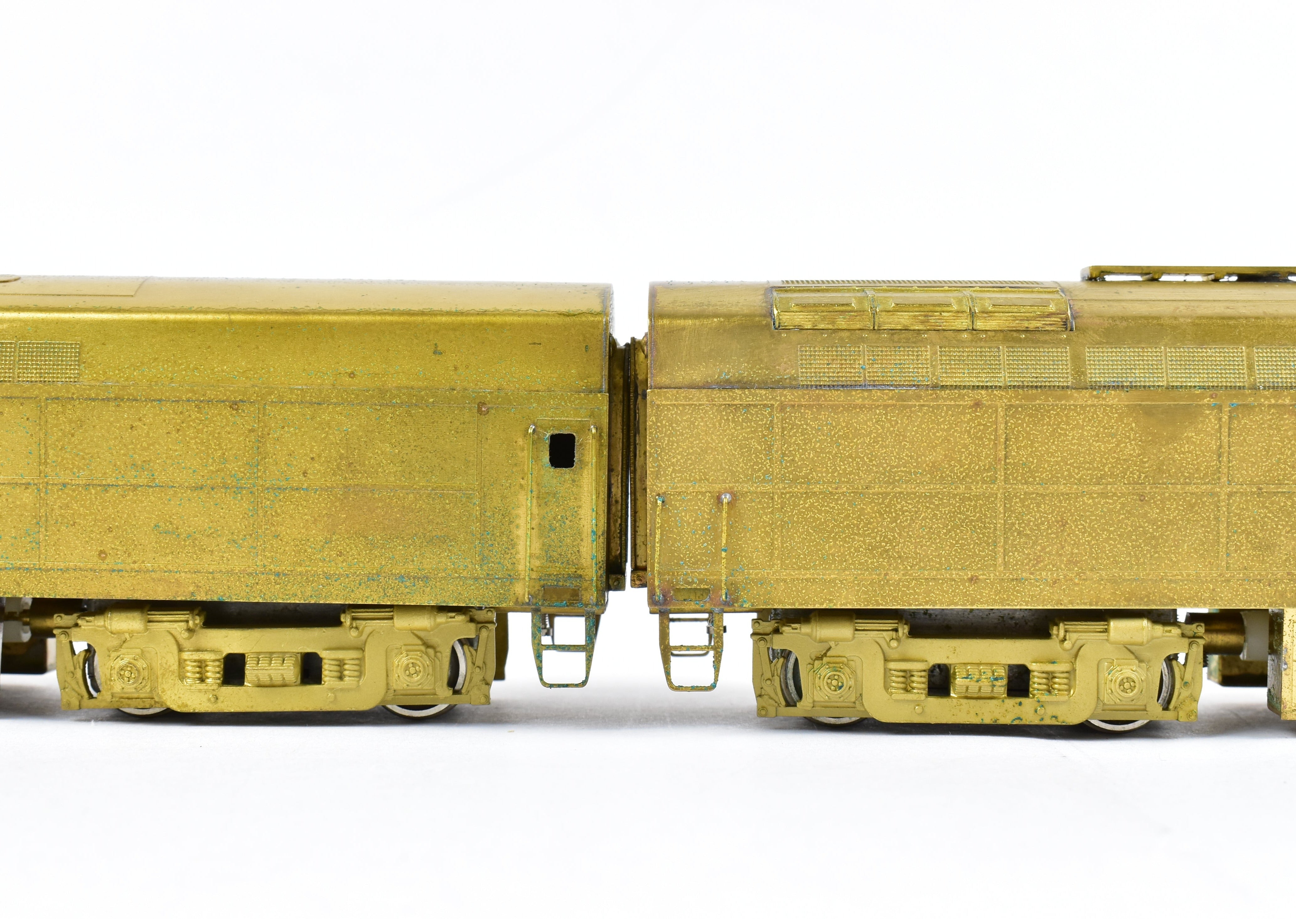 HO Scale Brass ALCO Model Train Set - Various Roads Baldwin RF - 16A & RF - 16B Powered Diesel Locomotives 2 - Unit Set