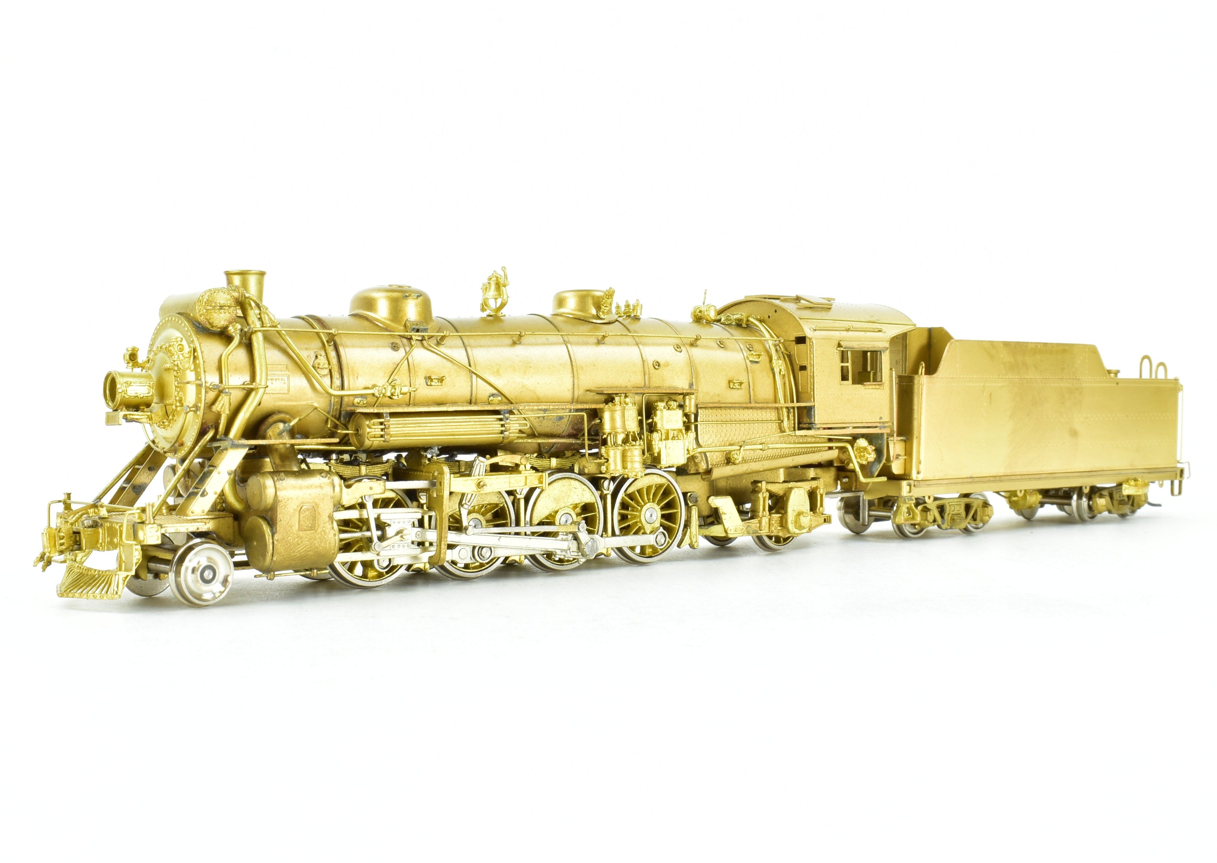 HO Scale Brass Key Imports Model Train - Detroit & Toledo Shore Line #22 2-8-2 USRA Light Mikado Locomotive