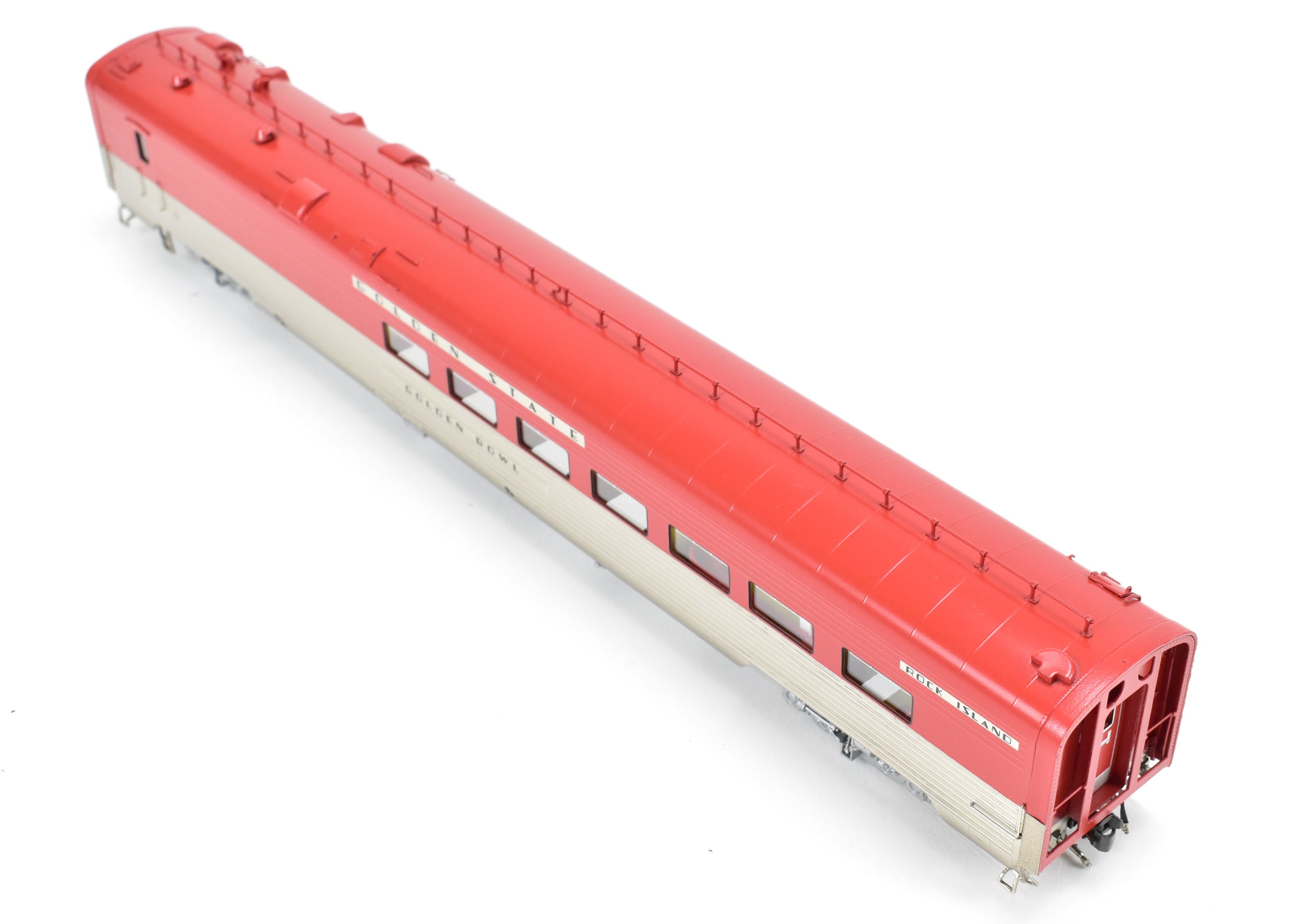 HO Scale Brass Challenger Imports CRI&P/SP 10-Car Passenger Train Set Factory Painted - Incomplete, Rock Island and Southern Pacific Golden State Edition