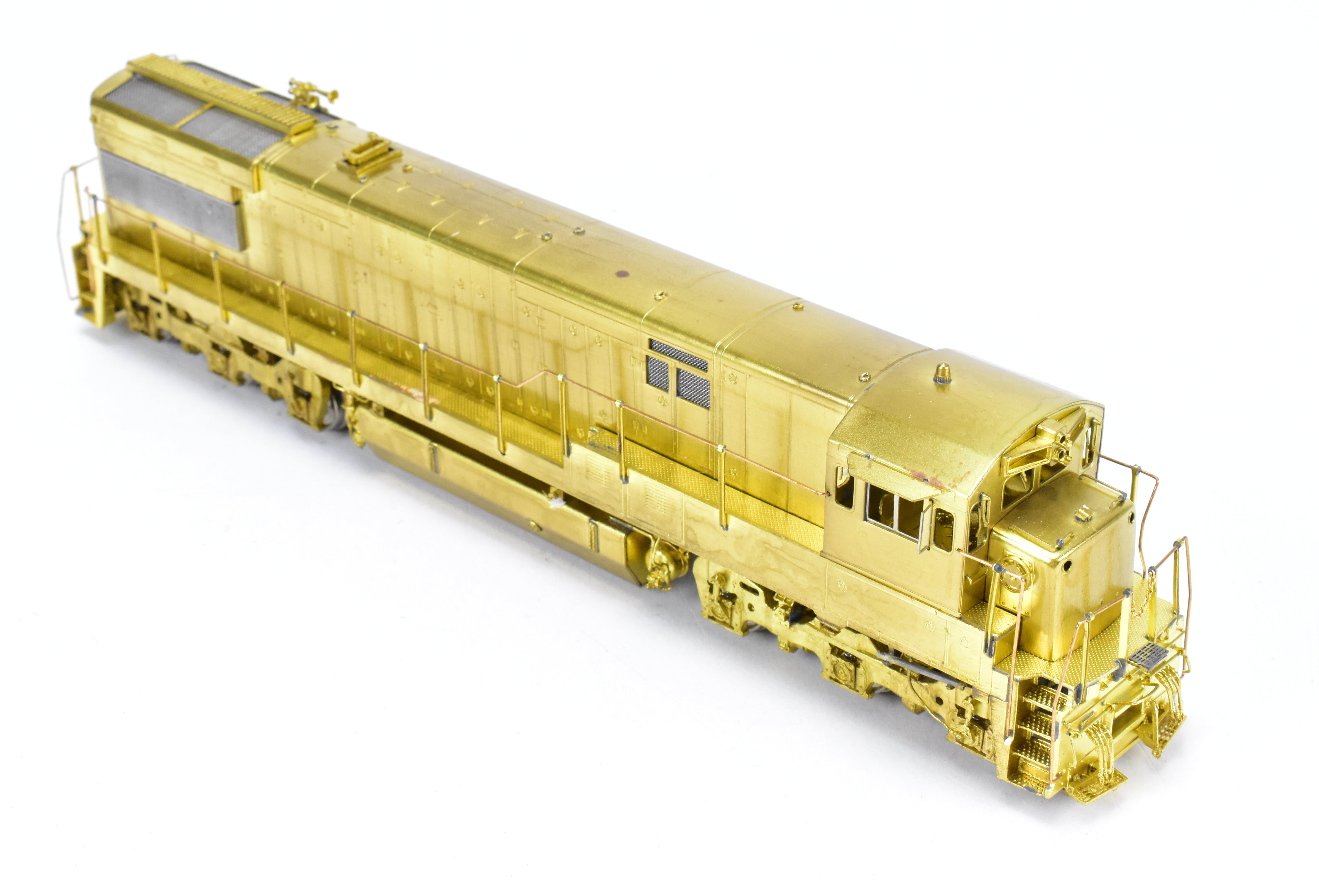 HO Scale Brass GE U-28C Late Model Locomotives by Overland Models, Inc. for Various Railroads