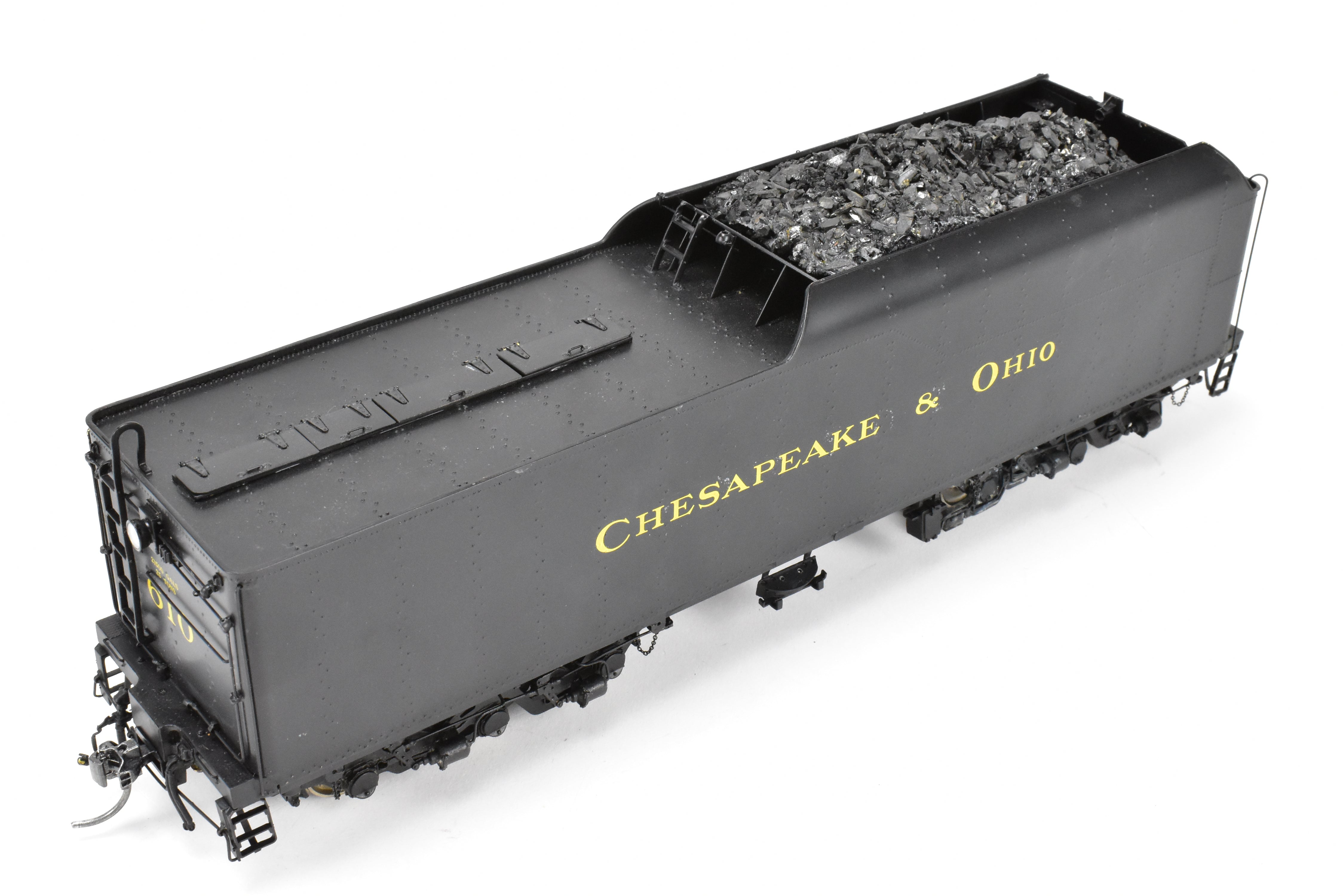 O Scale Brass Precision Scale Co. C&O J-3a 4-8-4 Greenbrier 2-Rail FP #610 As-Is