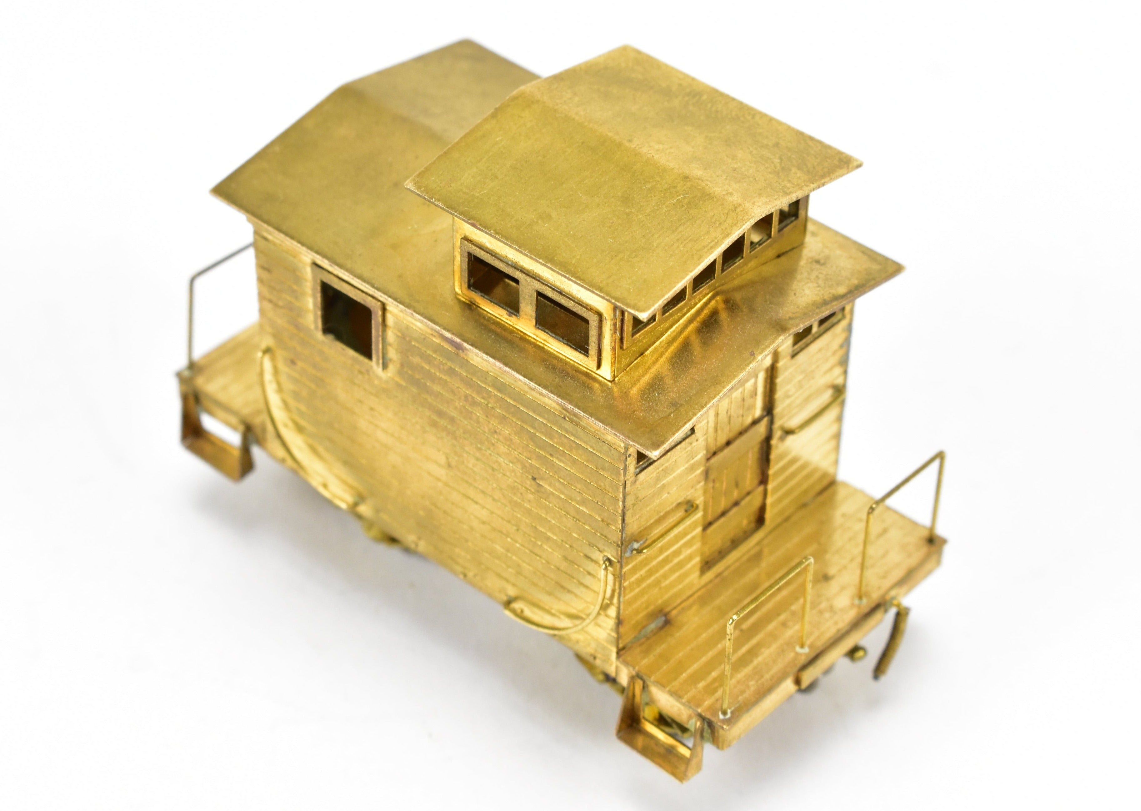 HOn3 Scale Brass Model Railroad Westside Lumber Co. Short Caboose No. 7 by Westside Model Co., Without Original Box