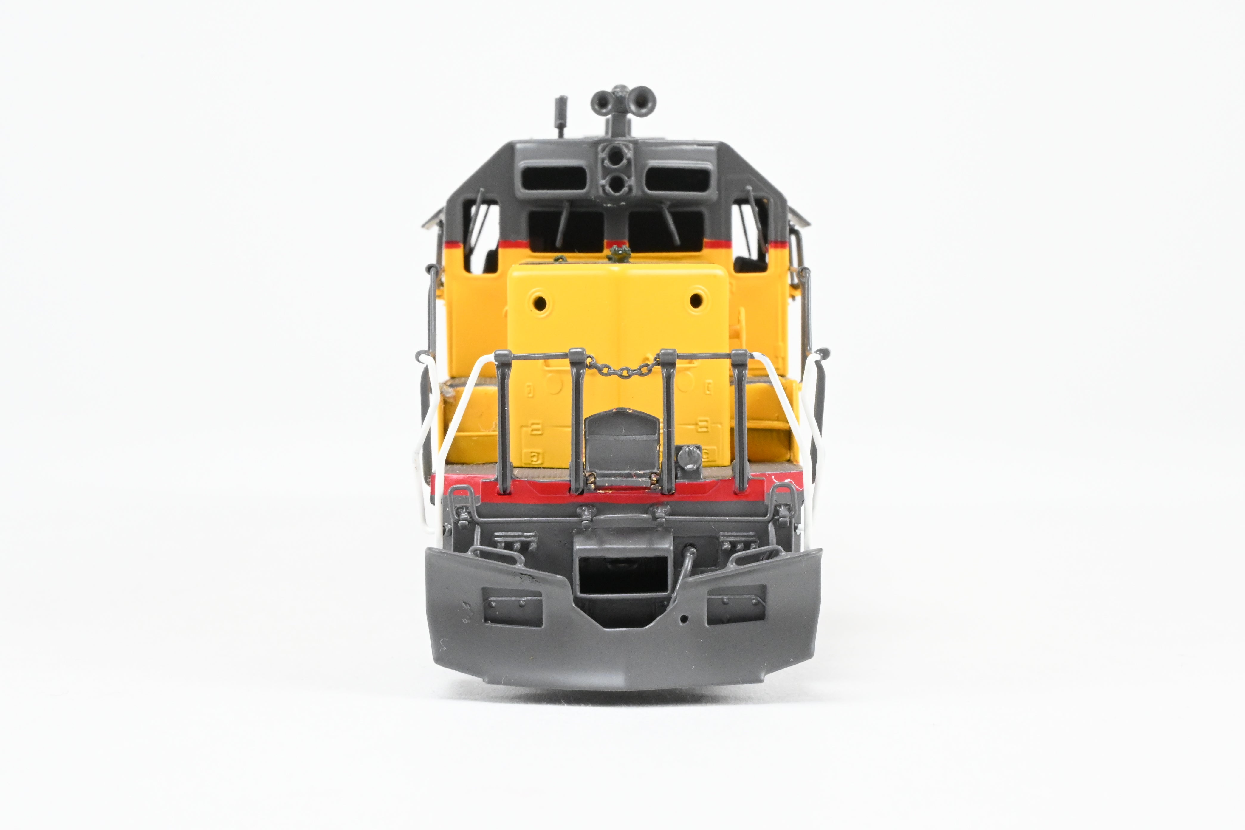 HO Scale Brass E&P Associates Union Pacific EMD SD40-2 Phase III Freight Locomotive Model, Factory Painted in UP Yellow and Gray, Lettered but Without Number