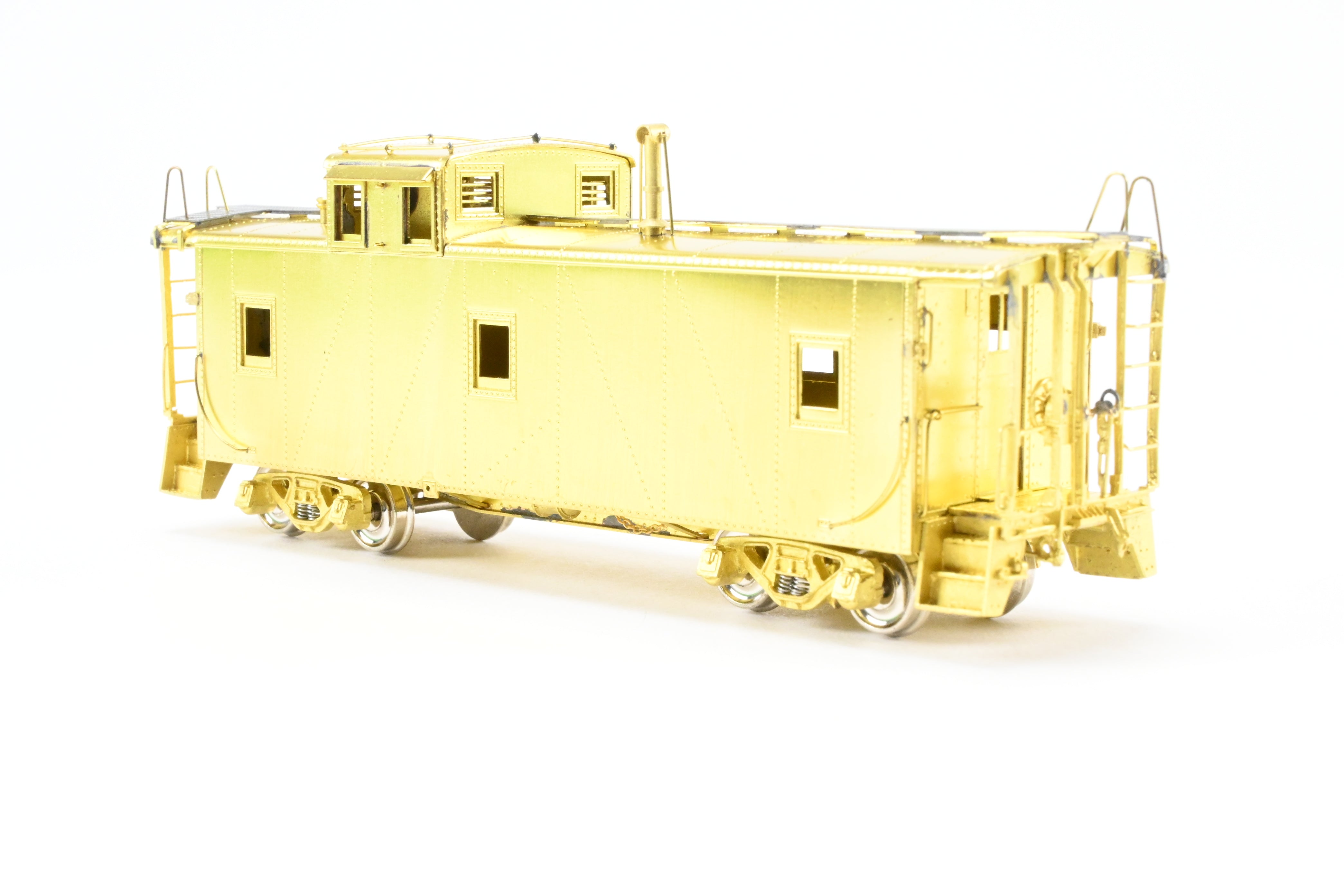 HO Scale Brass OMI - Overland Models, Inc. Missouri Pacific Steel Caboose with Rivets, Model Numbers Ranging from #1016 to #1050