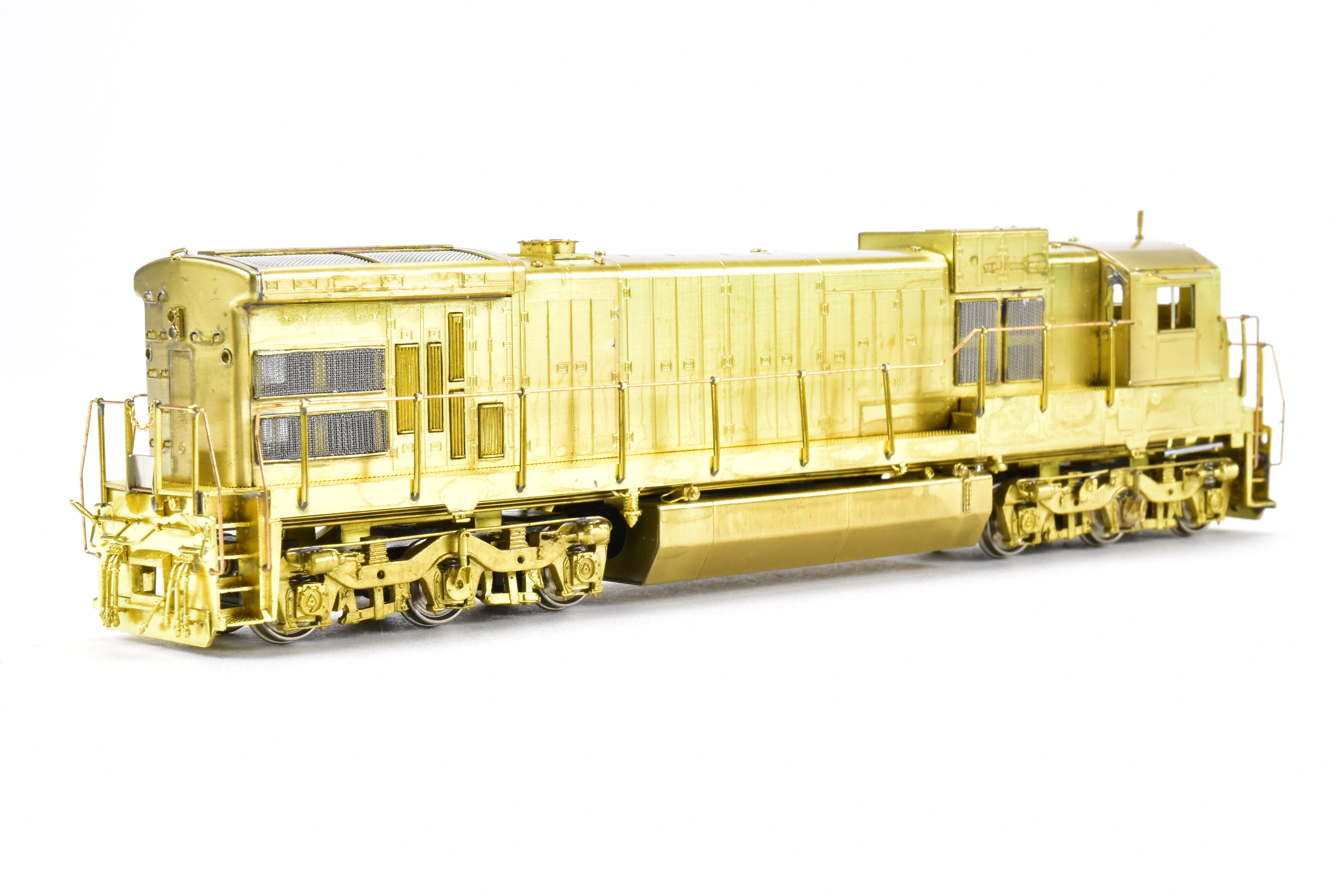 HO Scale Brass Model Train - Overland Models Inc. GE C36-7 Locomotives Representing Missouri Pacific and Norfolk & Western Railroads