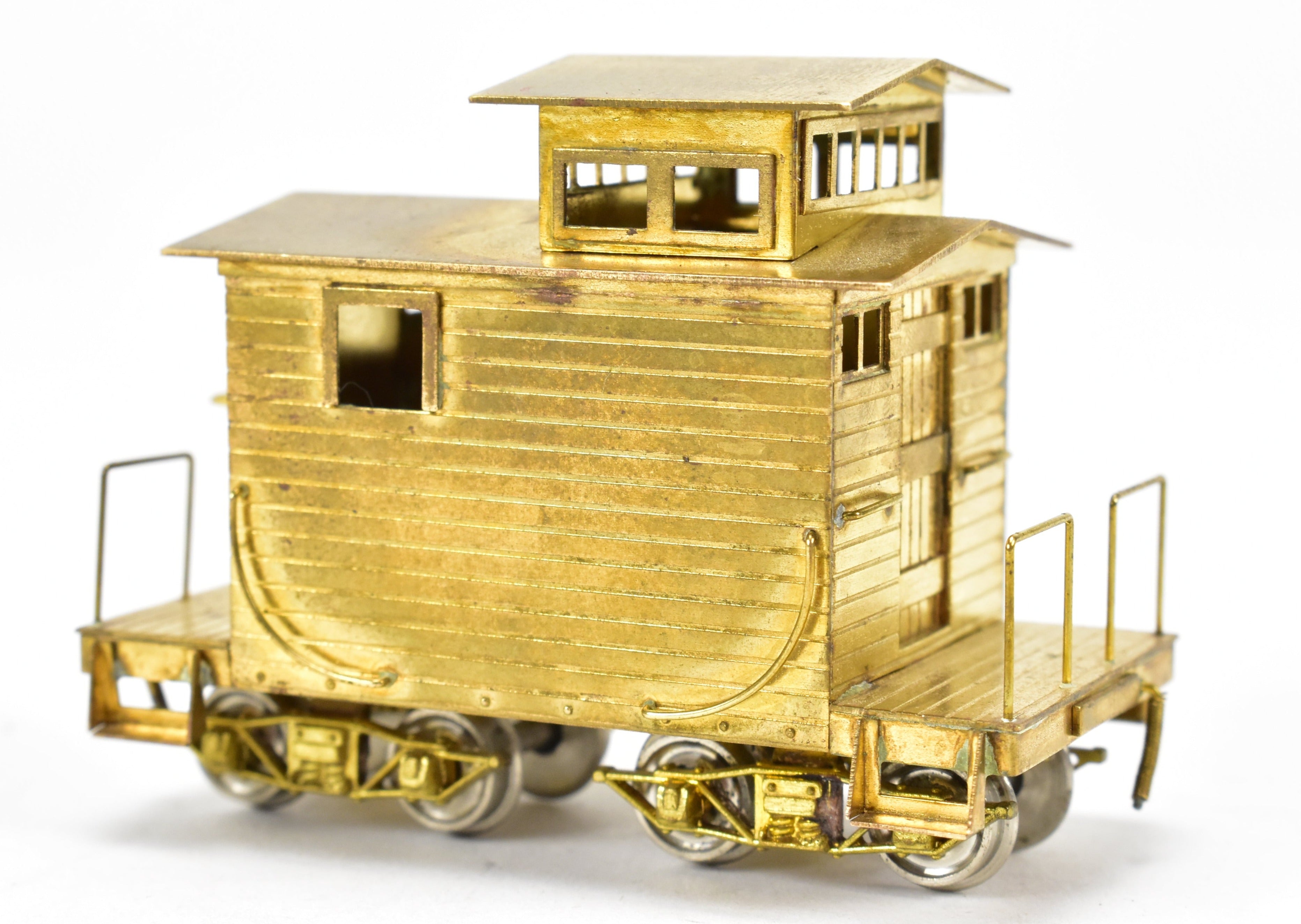 HOn3 Scale Brass Model Railroad Westside Lumber Co. Short Caboose No. 7 by Westside Model Co., Without Original Box