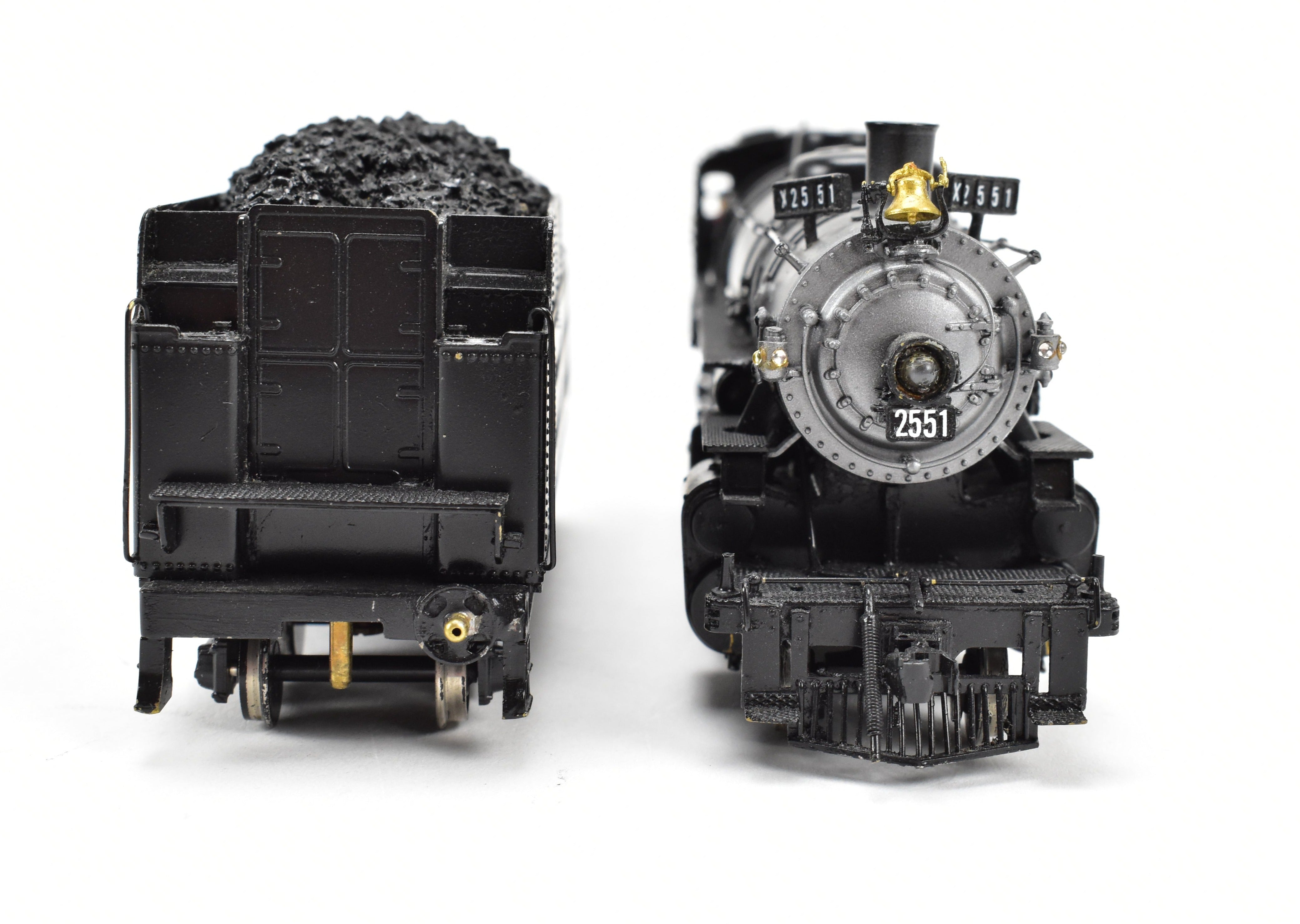 HO Scale Brass PFM - United Union Pacific USRA 2-8-2 #2551 with Can Motor Upgrade