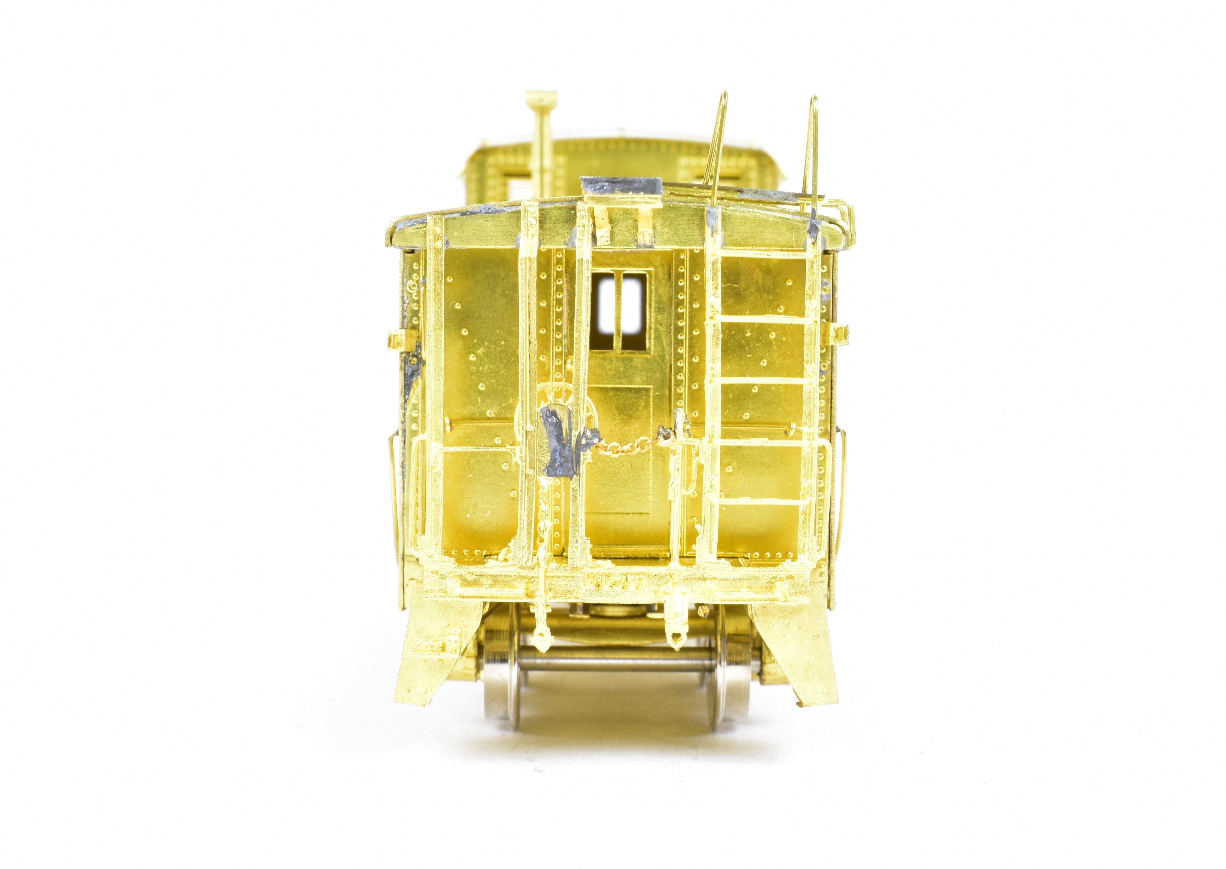 HO Scale Brass OMI - Overland Models, Inc. Missouri Pacific Steel Caboose with Rivets, Model Numbers Ranging from #1016 to #1050