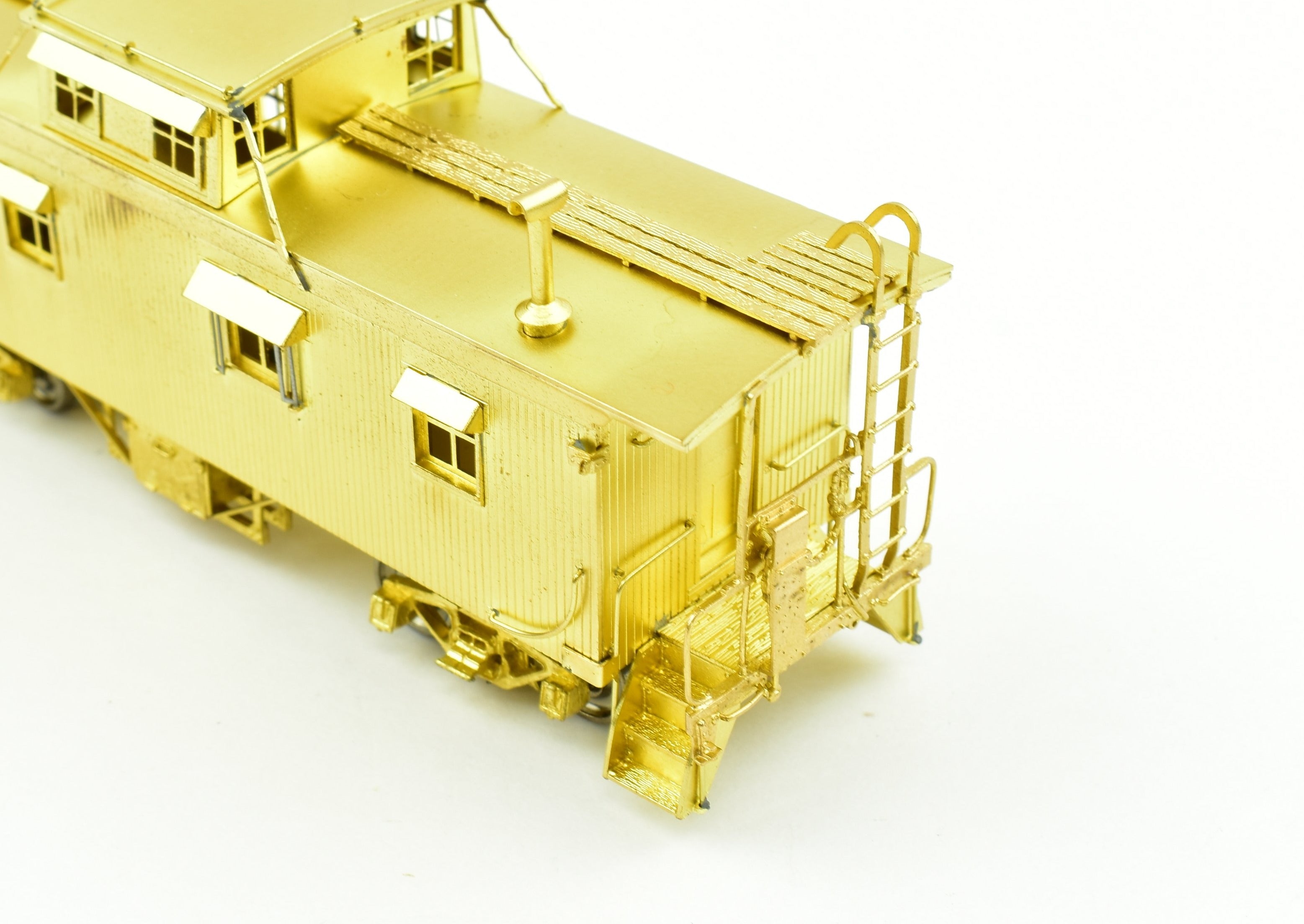 HO Scale Brass OMI - Overland Models, Inc. Atlantic Coast Line M-3 Wood Sheath Caboose Model
