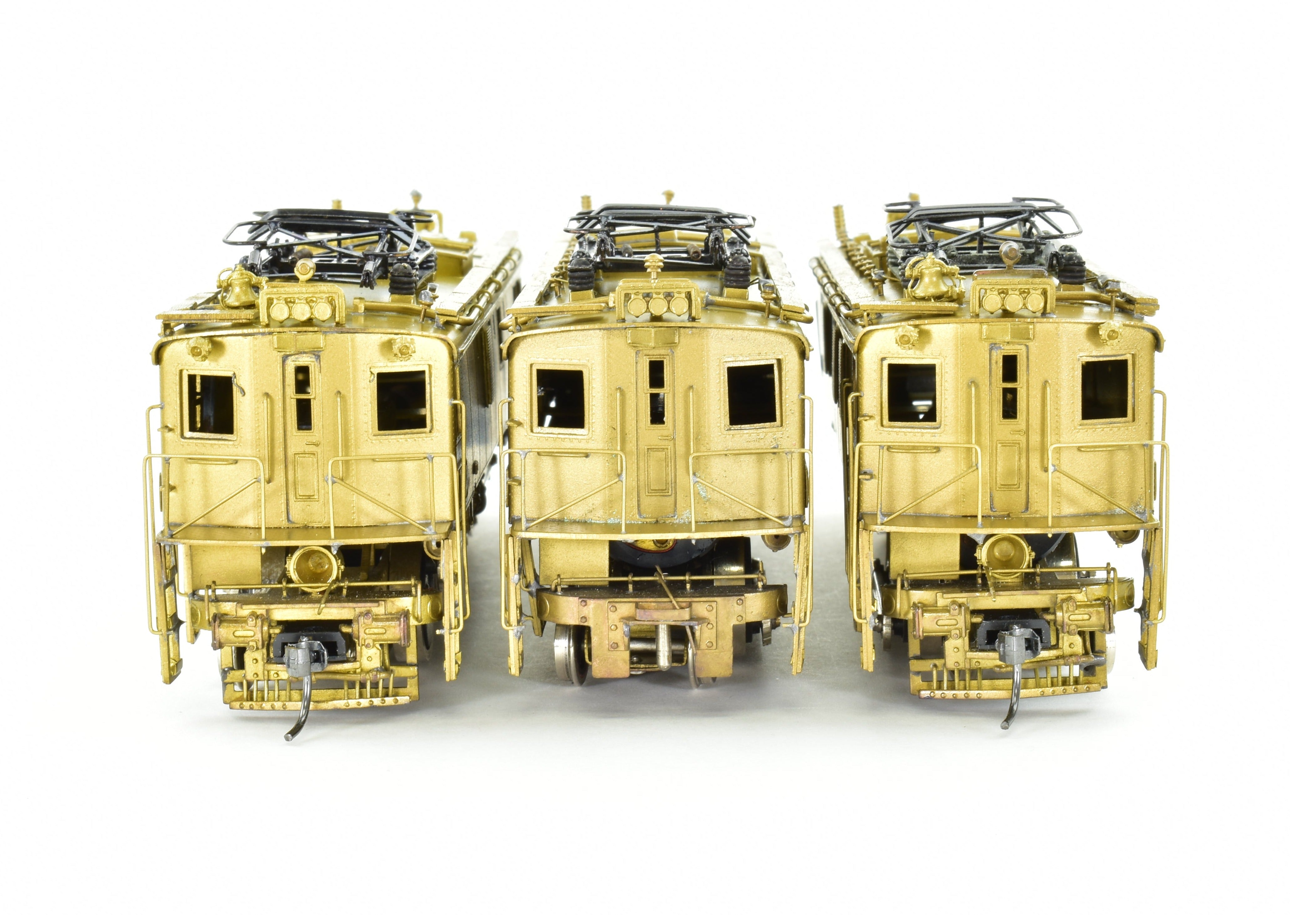 High - Quality HO Scale Brass Alco Models Virginian EL - 3a Jackshaft 3 - Unit Electric Locomotive Model for Train Enthusiasts