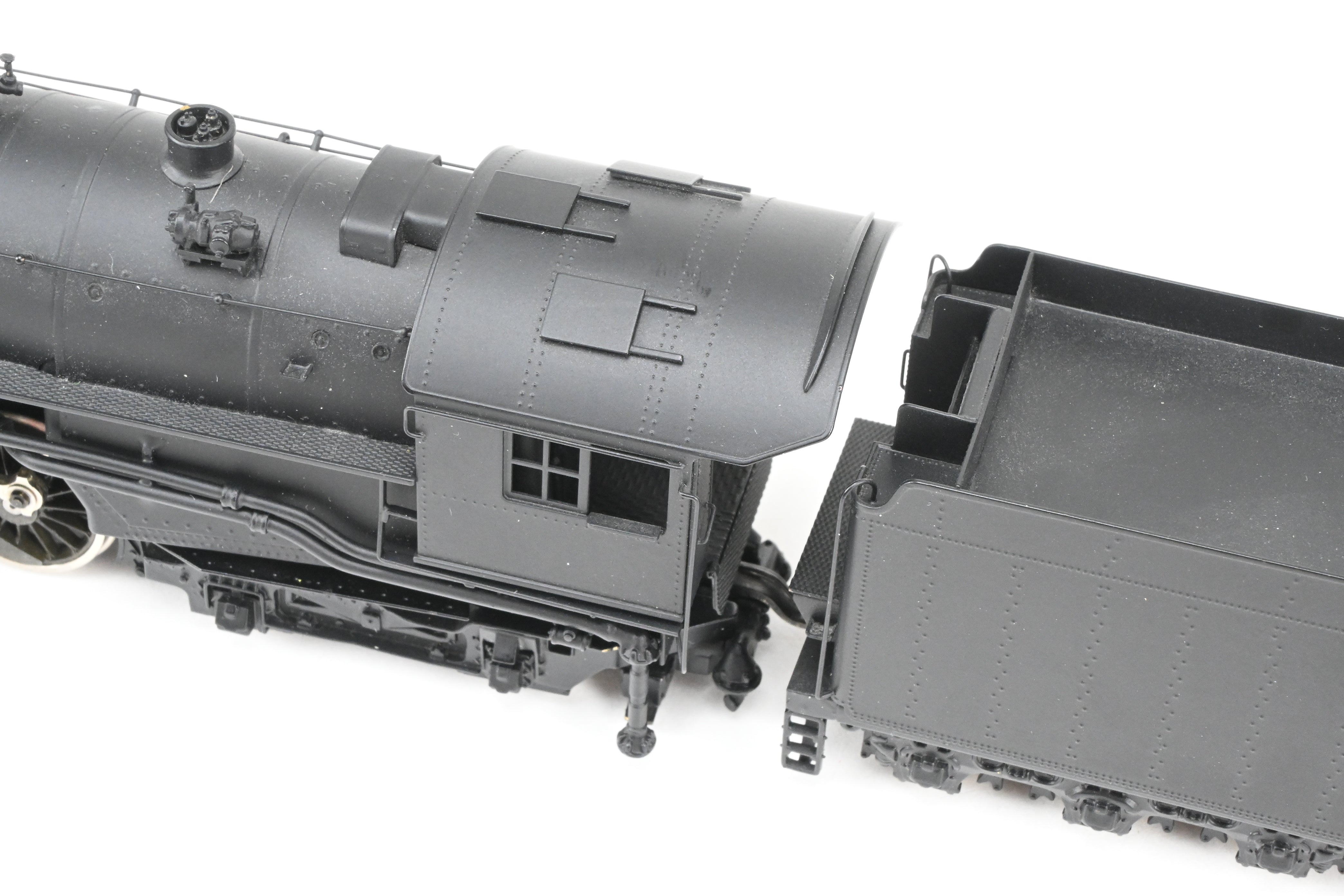 HO Scale Brass Oriental Limited Erie Railroad S-3 2-8-4 Steam Locomotive with Spoked Drivers and FP Configuration