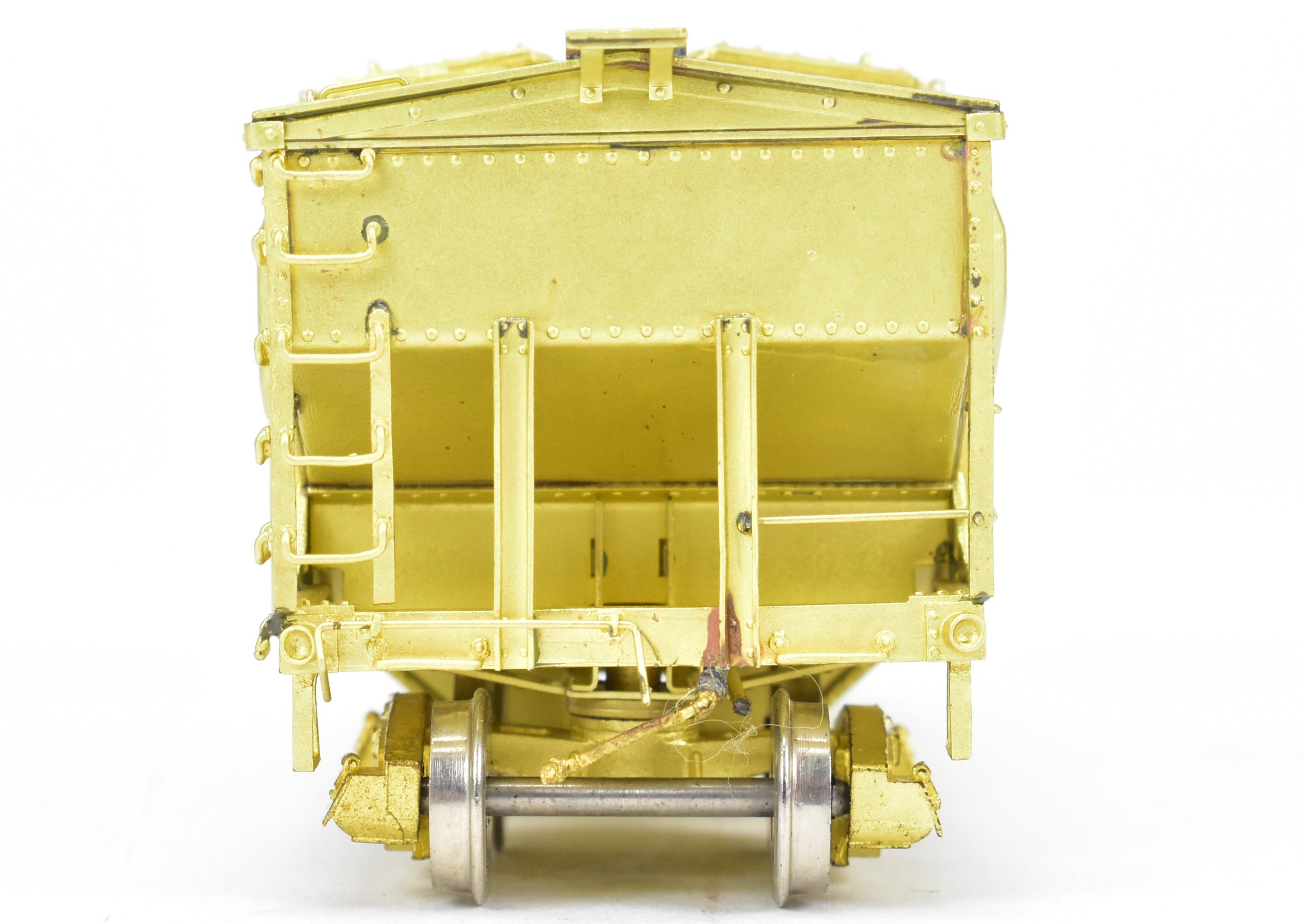 HO Brass OMI Frisco 2-Bay Covered Hopper by Overland Models