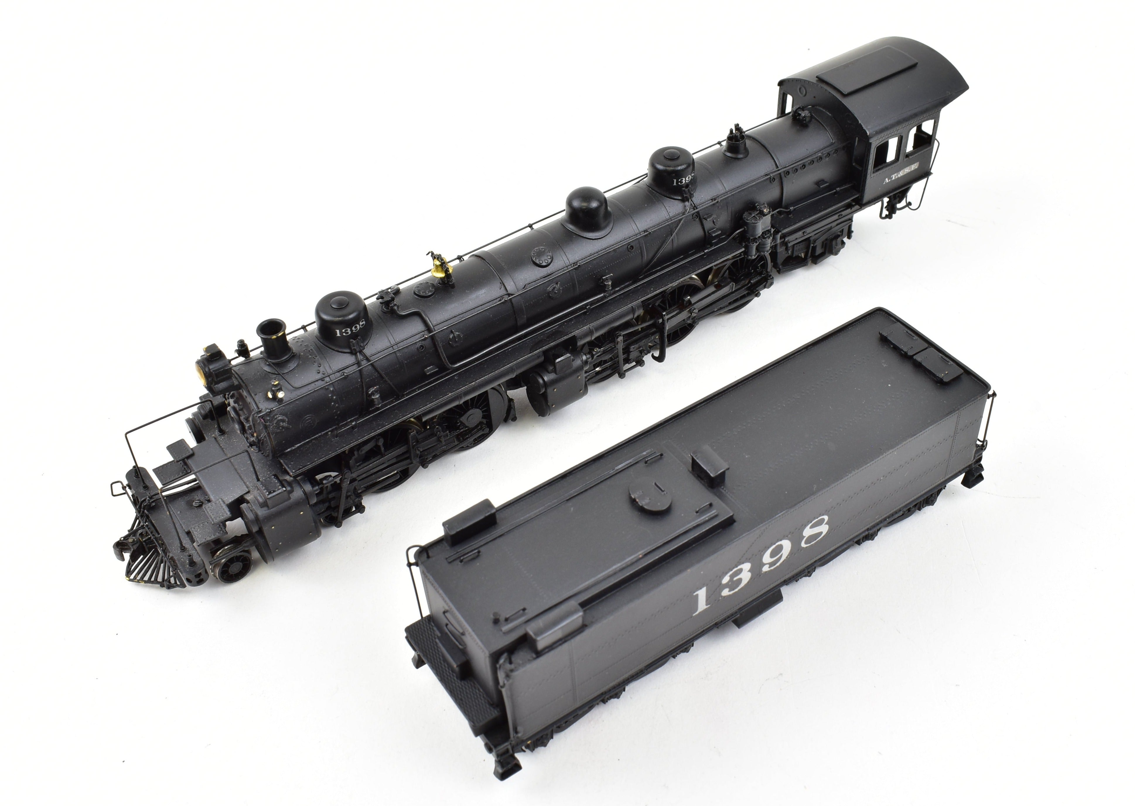 HO Brass ATSF - Santa Fe 4-4-6-2 Custom Painted Model by Westside