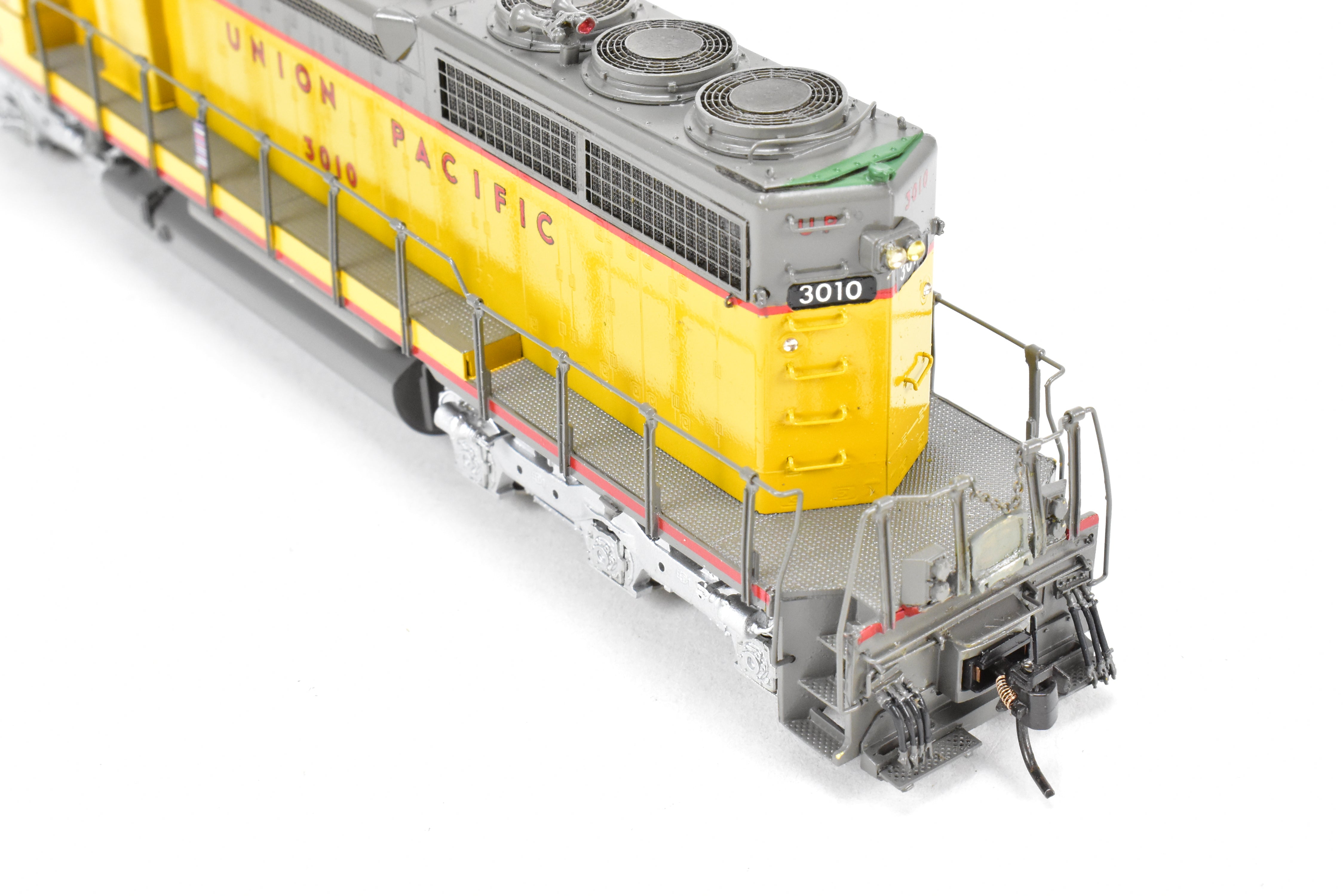 HO Scale Brass Model Train - Overland Models Inc. Union Pacific EMD SD40 Low Hood Custom Painted Locomotive No. 3010