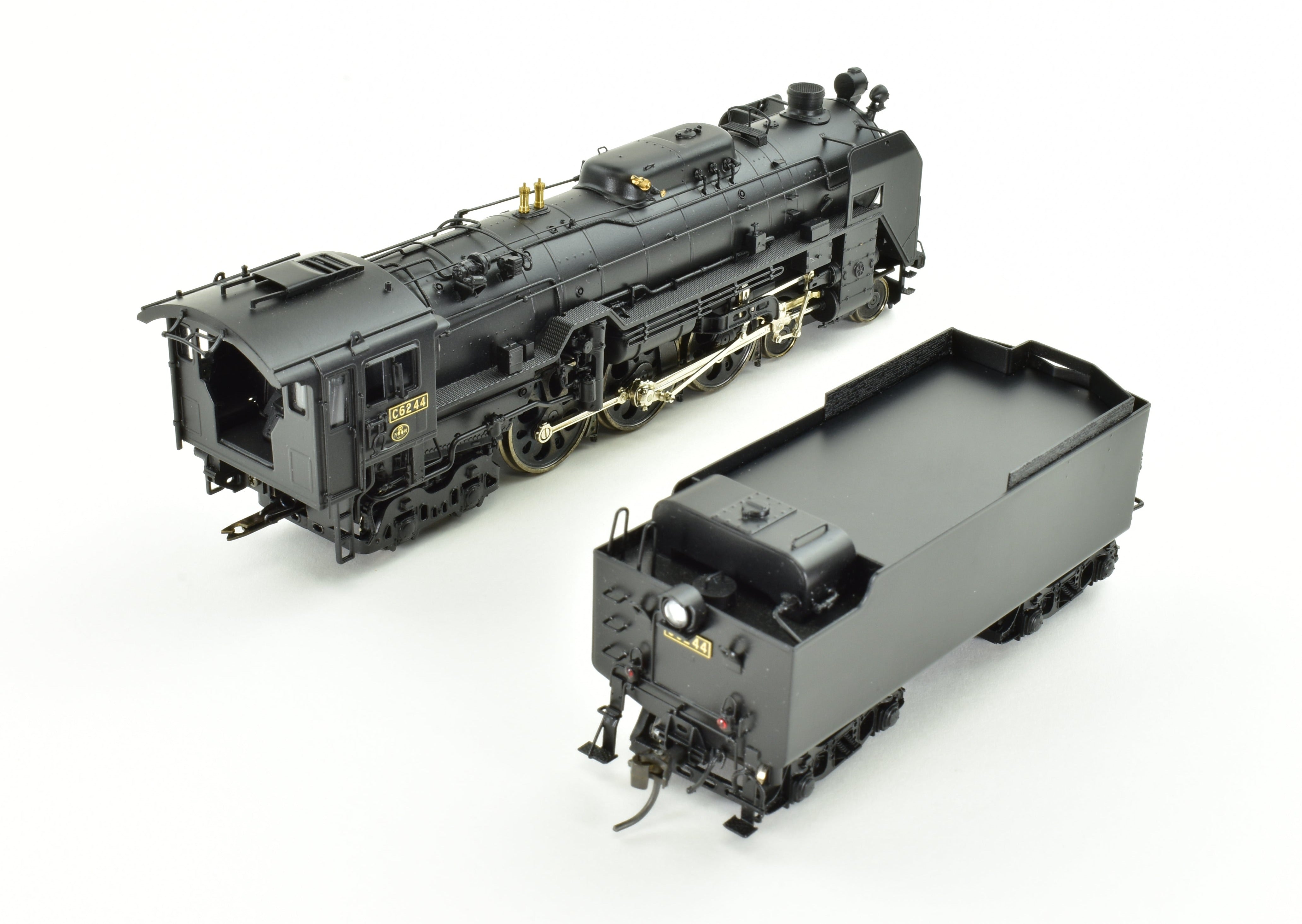 J Scale Brass Model Train - Tenshodo Japanese National Railways C62-44 4-6-4 Locomotive from 1998 Run