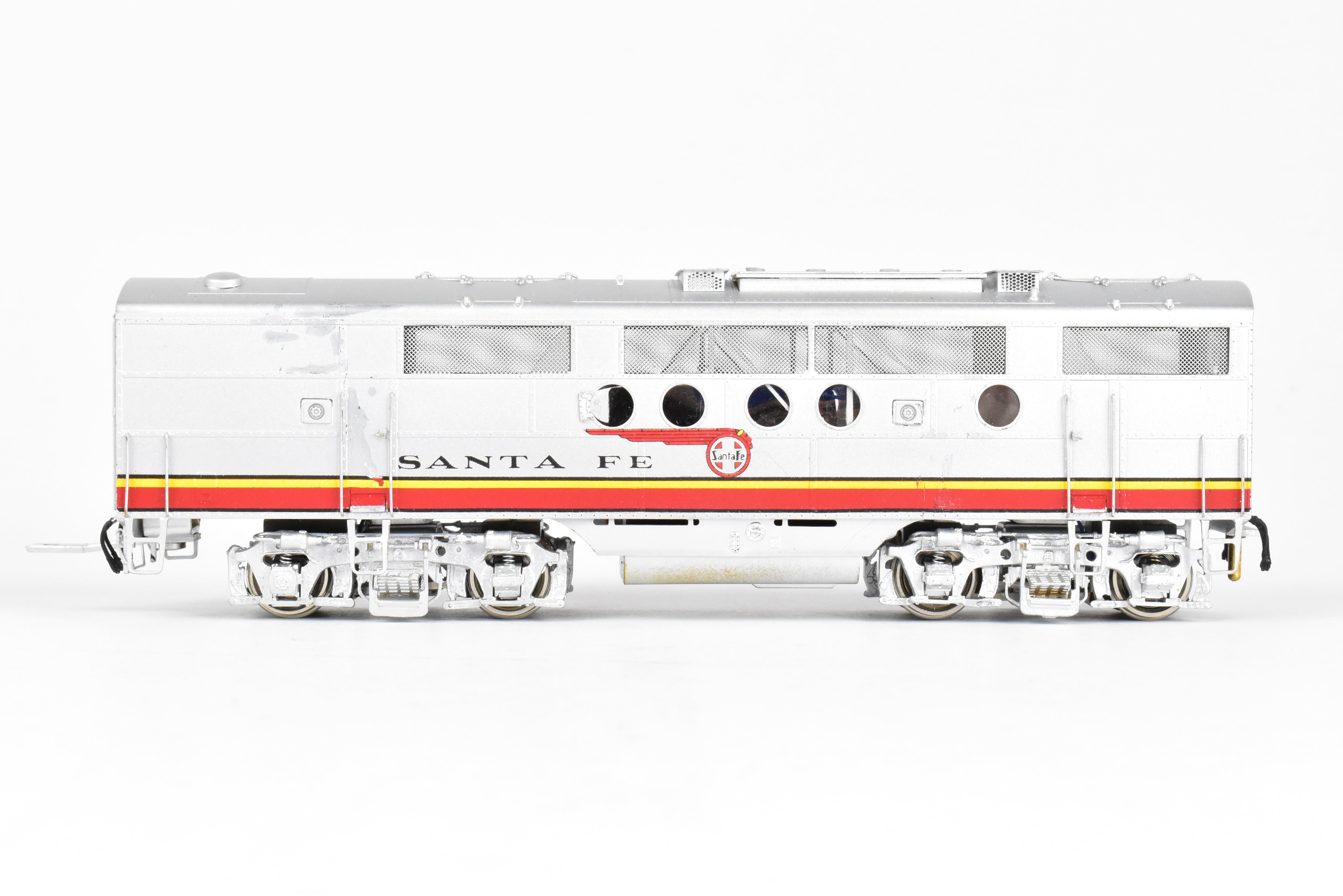Rare HO Brass OMI ATSF Santa Fe EMD FT B Unit with Warbonnet Paint
