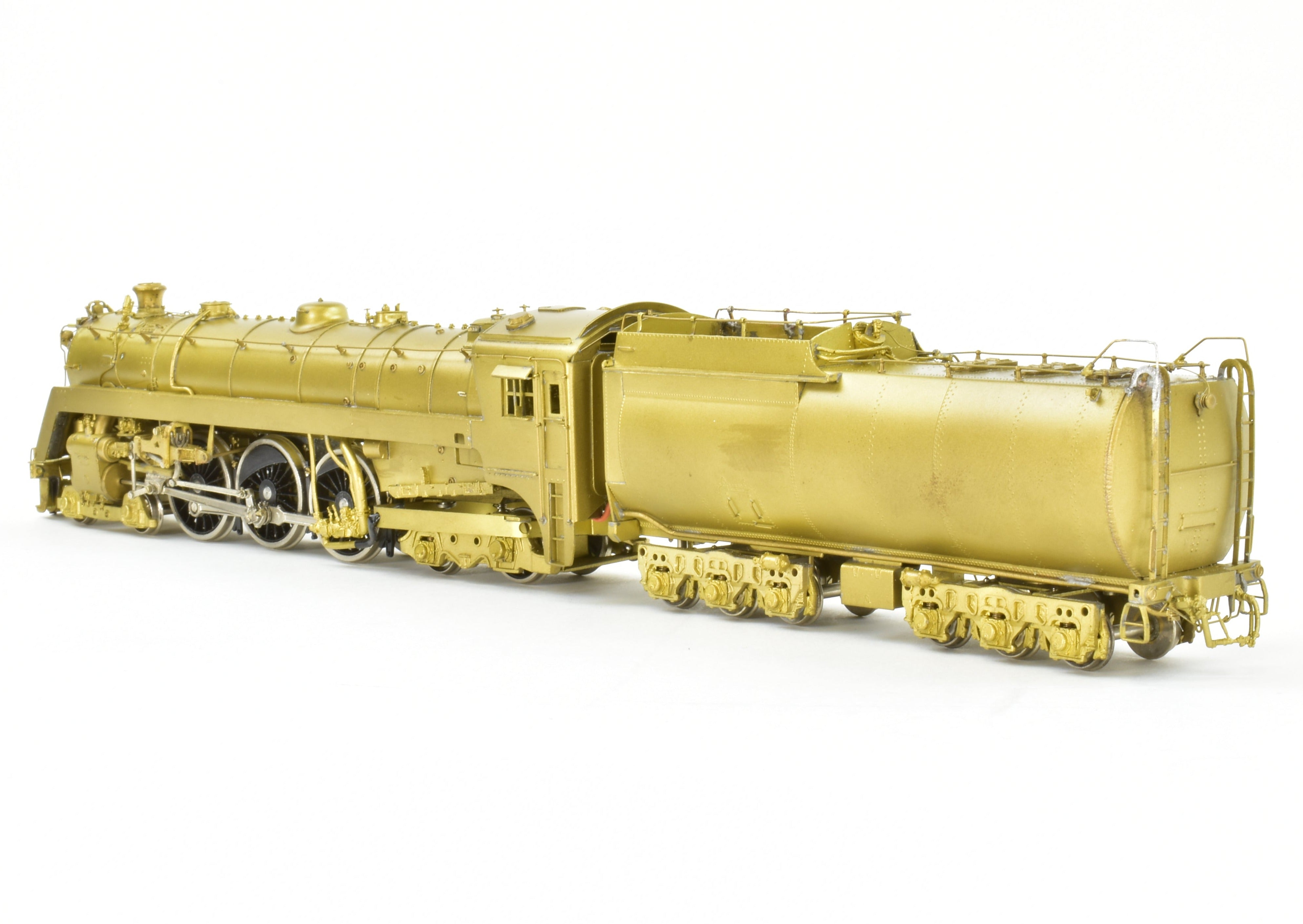 HO Scale Brass Model Train - Van Hobbies CNR (Canadian National Railway) K - 5a 4 - 6 - 4 Hudson Locomotive Replica