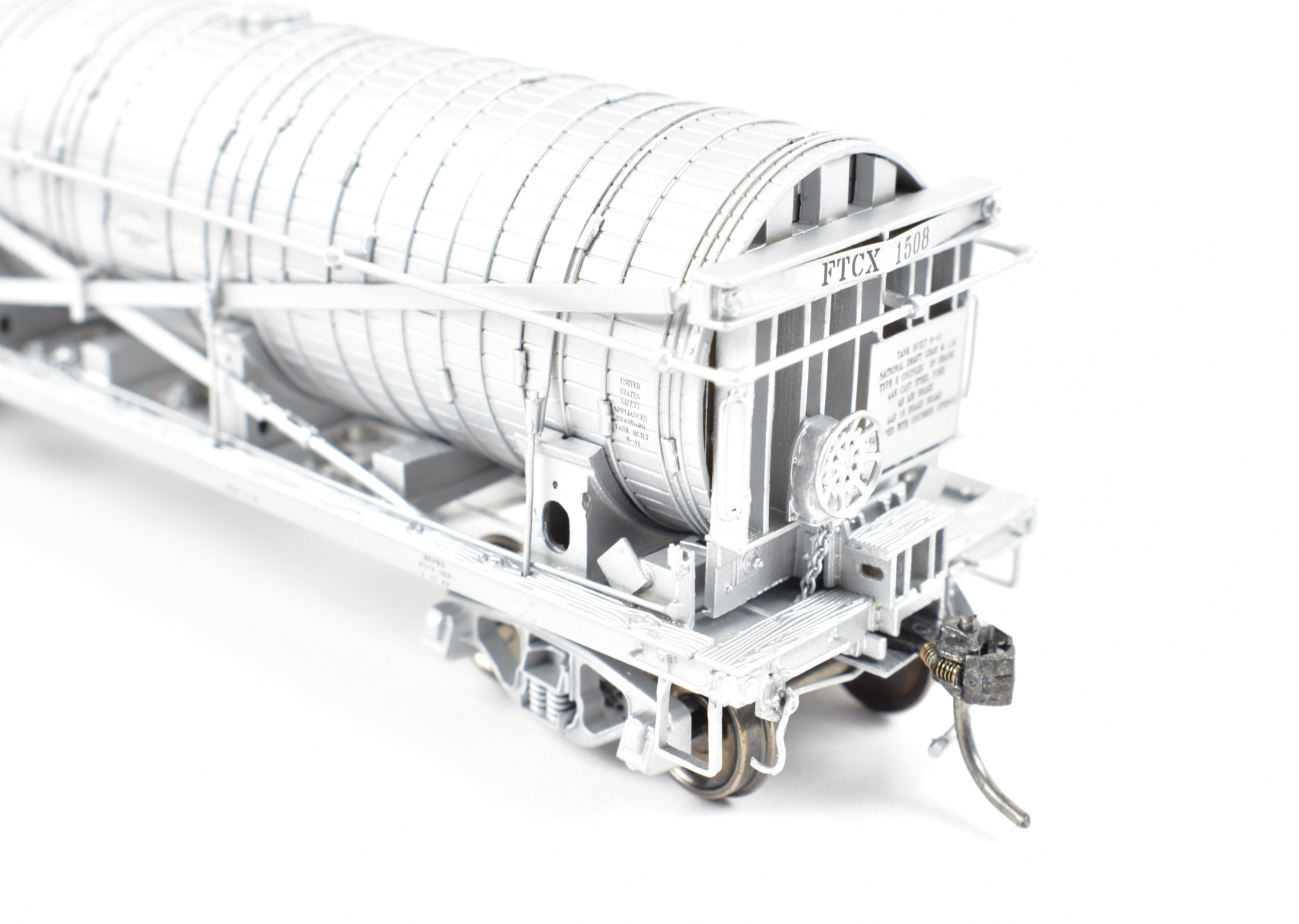 HO Scale New Brass Model Train - North Bank Line Various Roads FTCX 1508 Fleishman's Vinegar Car, a High - Quality Collectible