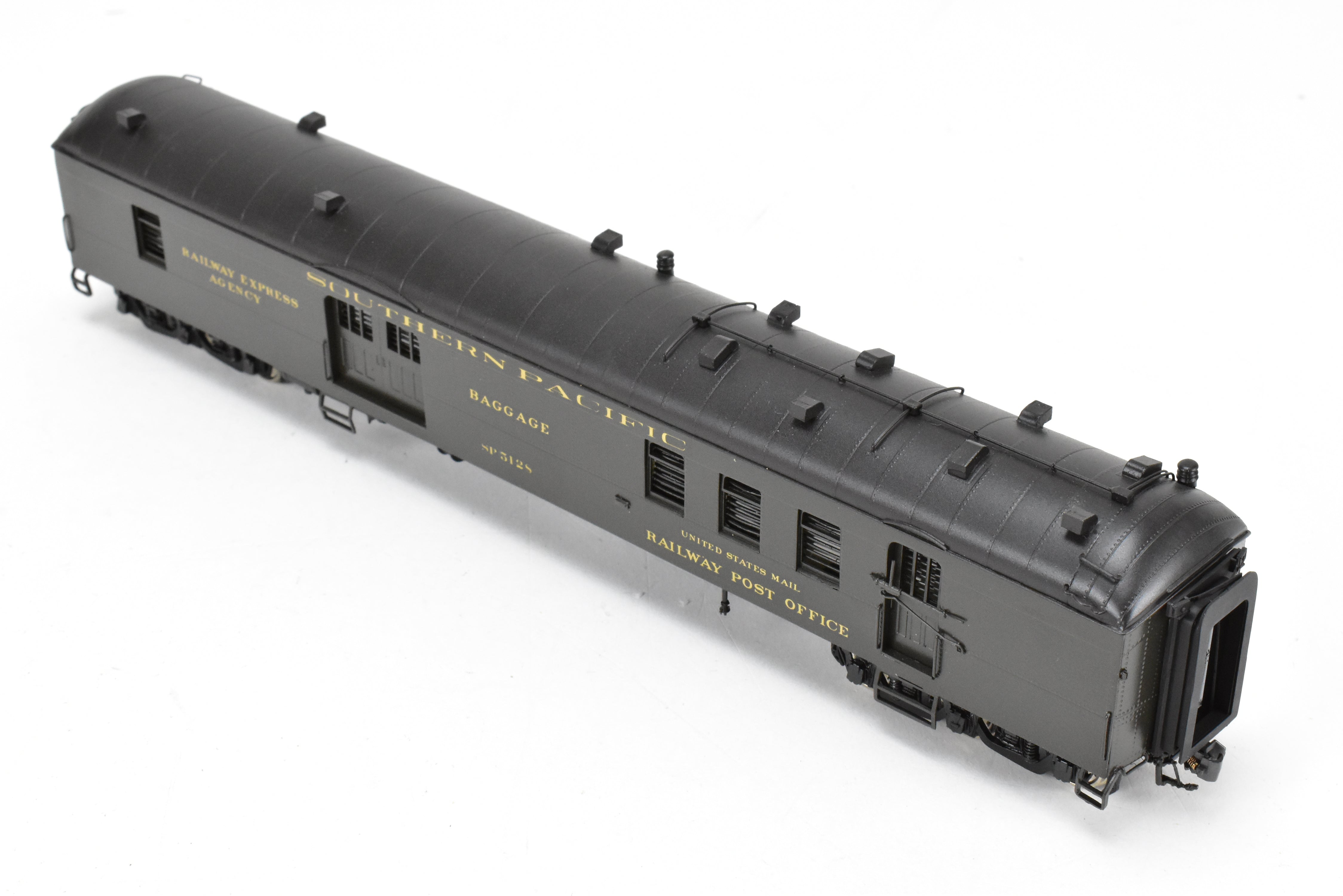 HO Scale Brass Precision Scale Co. Model of Southern Pacific Harriman RPO/Baggage Car 70 - BP - 30 - 2 with Incorrect Packaging