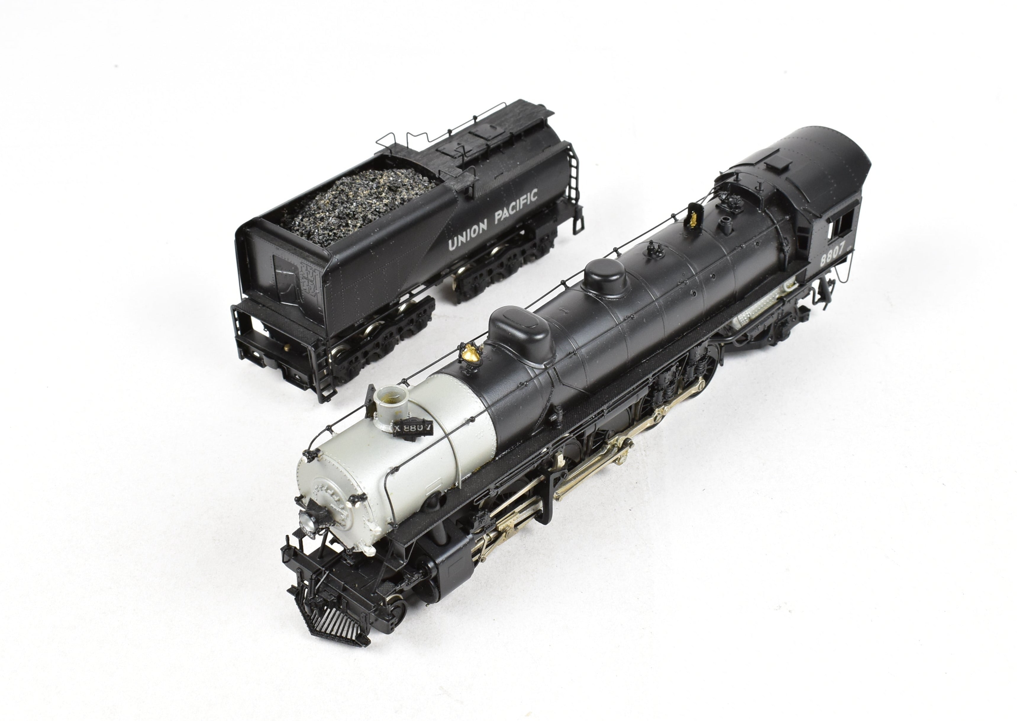 HO Scale Brass Train Model by Westside Model Co., Union Pacific 8800 Class 4-10-2 Locomotive, Custom Painted with Number 8807