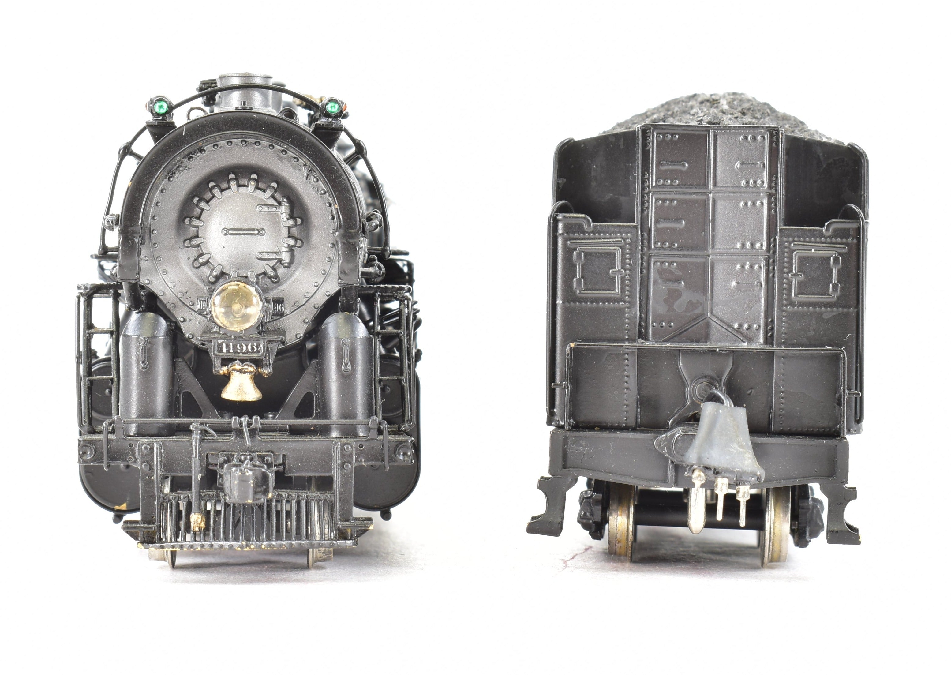 HO Scale Brass Westside Model Co. ATSF - Santa Fe 2-8-4 Berkshire Custom Painted Locomotive with Digitrax DCC for Model Train Enthusiasts