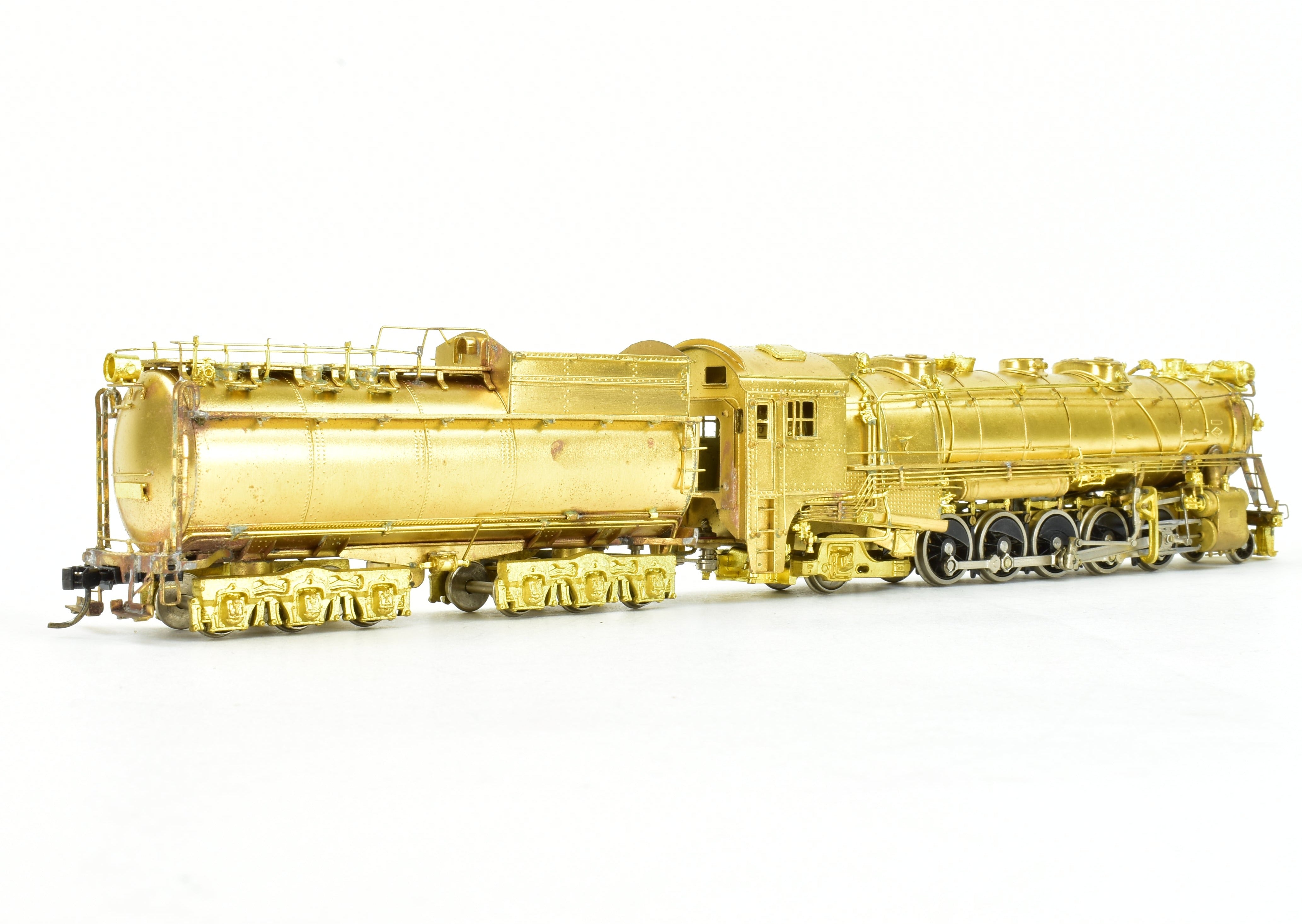 HO Scale Brass Model Train - Van Hobbies Canadian National Railway (CNR) 2-10-2 Class T-2a Locomotive #4100