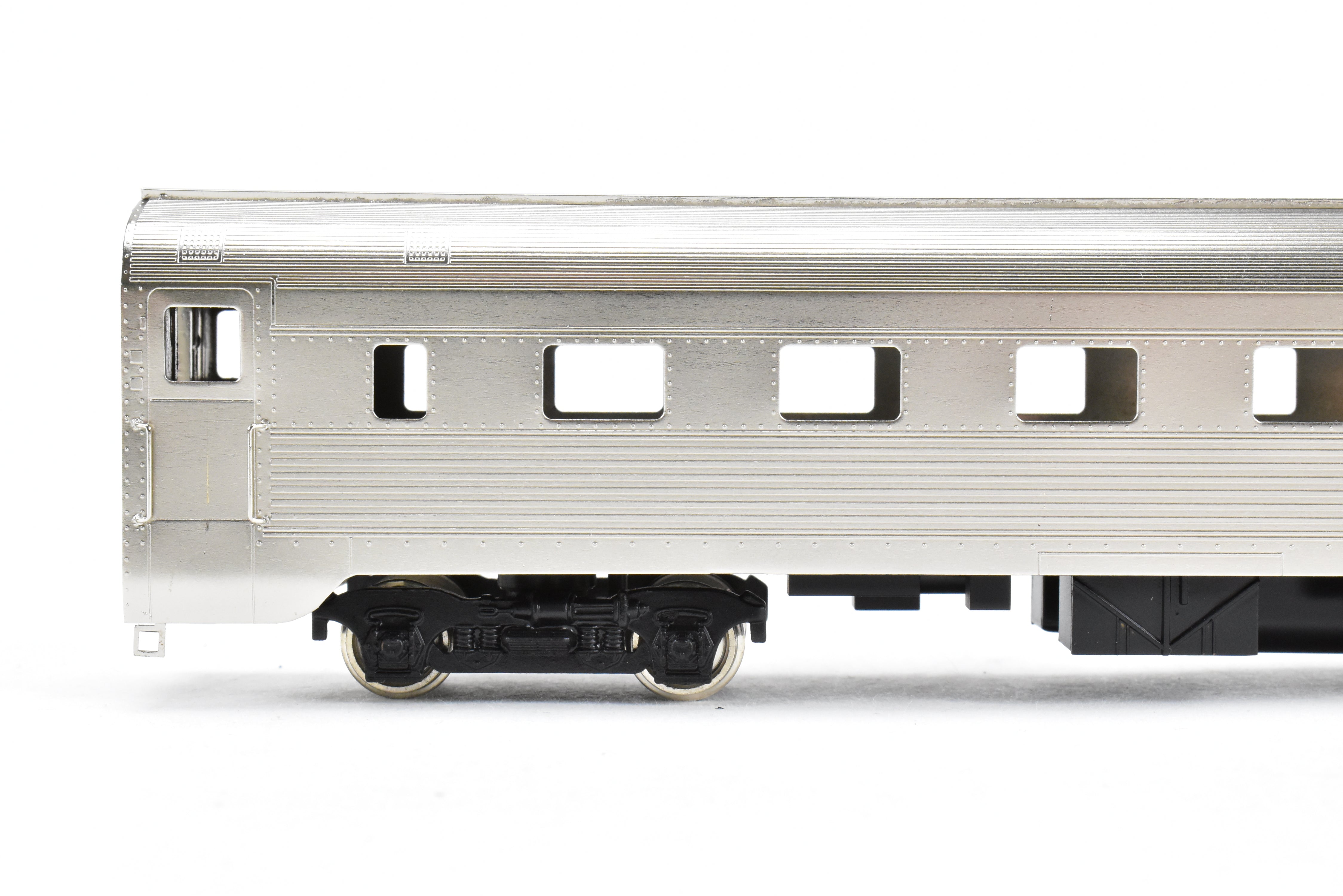 HO Scale Brass The Original Whistle Stop Model Train - Southern Pacific Budd 10 - 6 Sleeper with Factory Nickel Plating