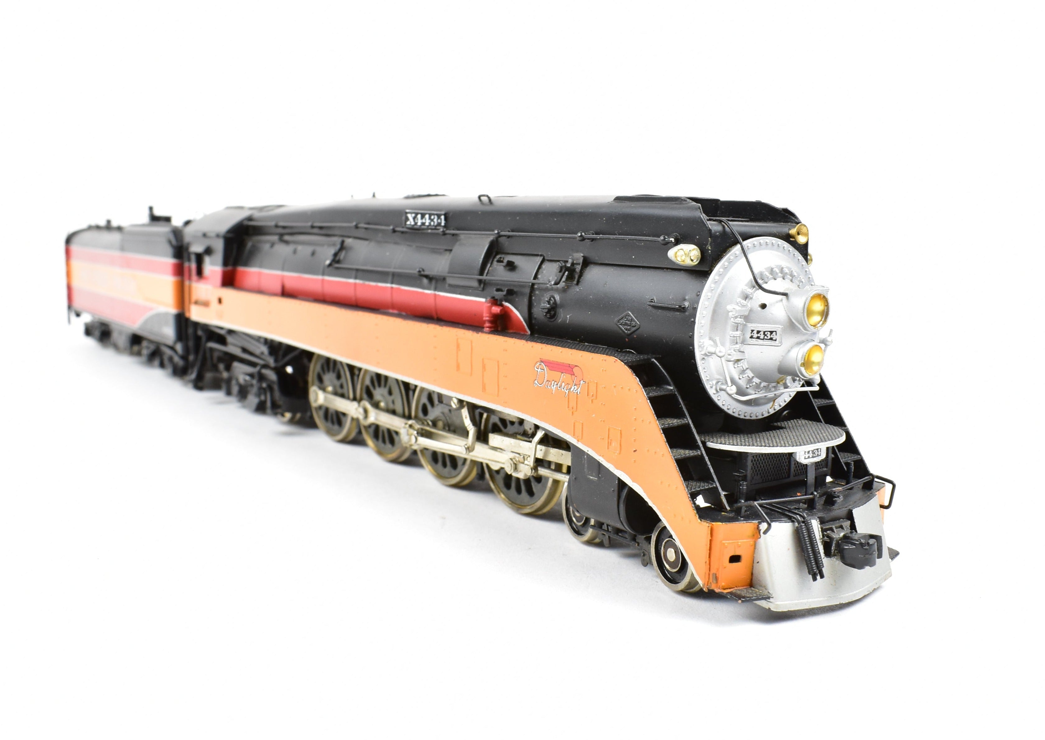Custom Painted HO Brass Balboa SP - Southern Pacific GS - 4 4 - 8 - 4 Locomotive #4434