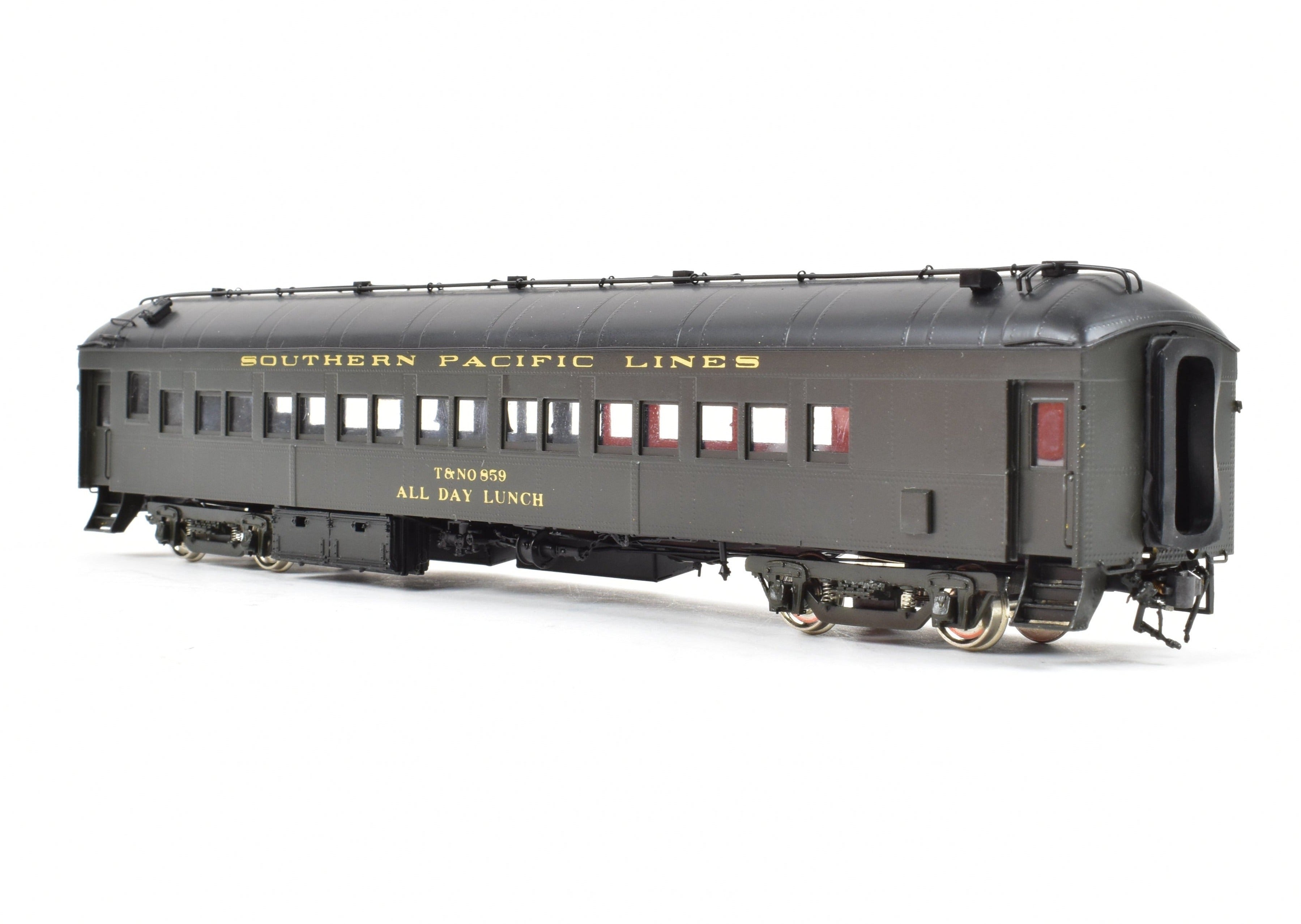 HO Scale Brass Precision Scale Co. 1994 Texas & New Orleans Lunch Car Model