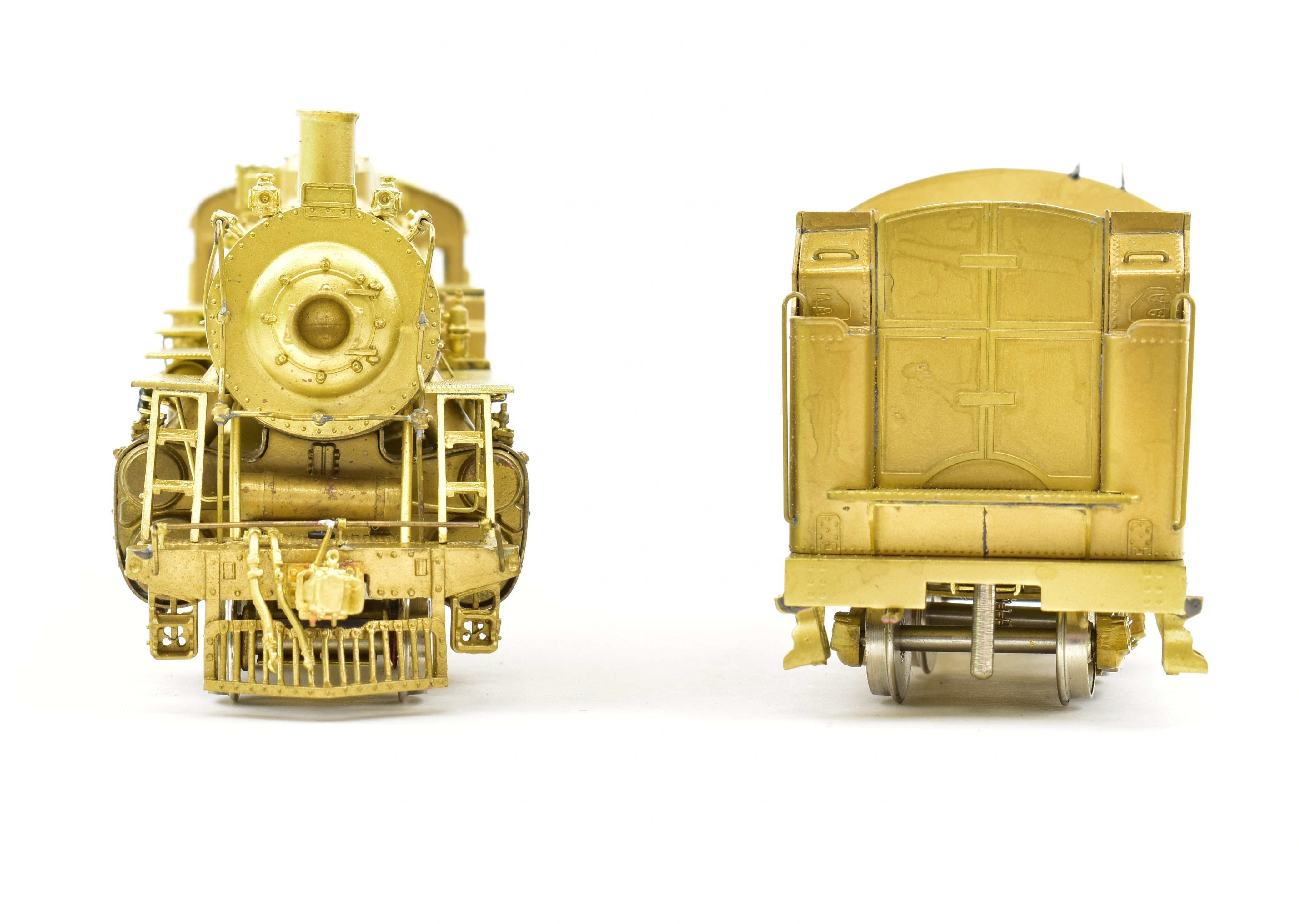 HO Scale Brass Model Train - Overland Models Inc. Boston & Maine P2b 4 - 6 - 2 Steam Locomotive