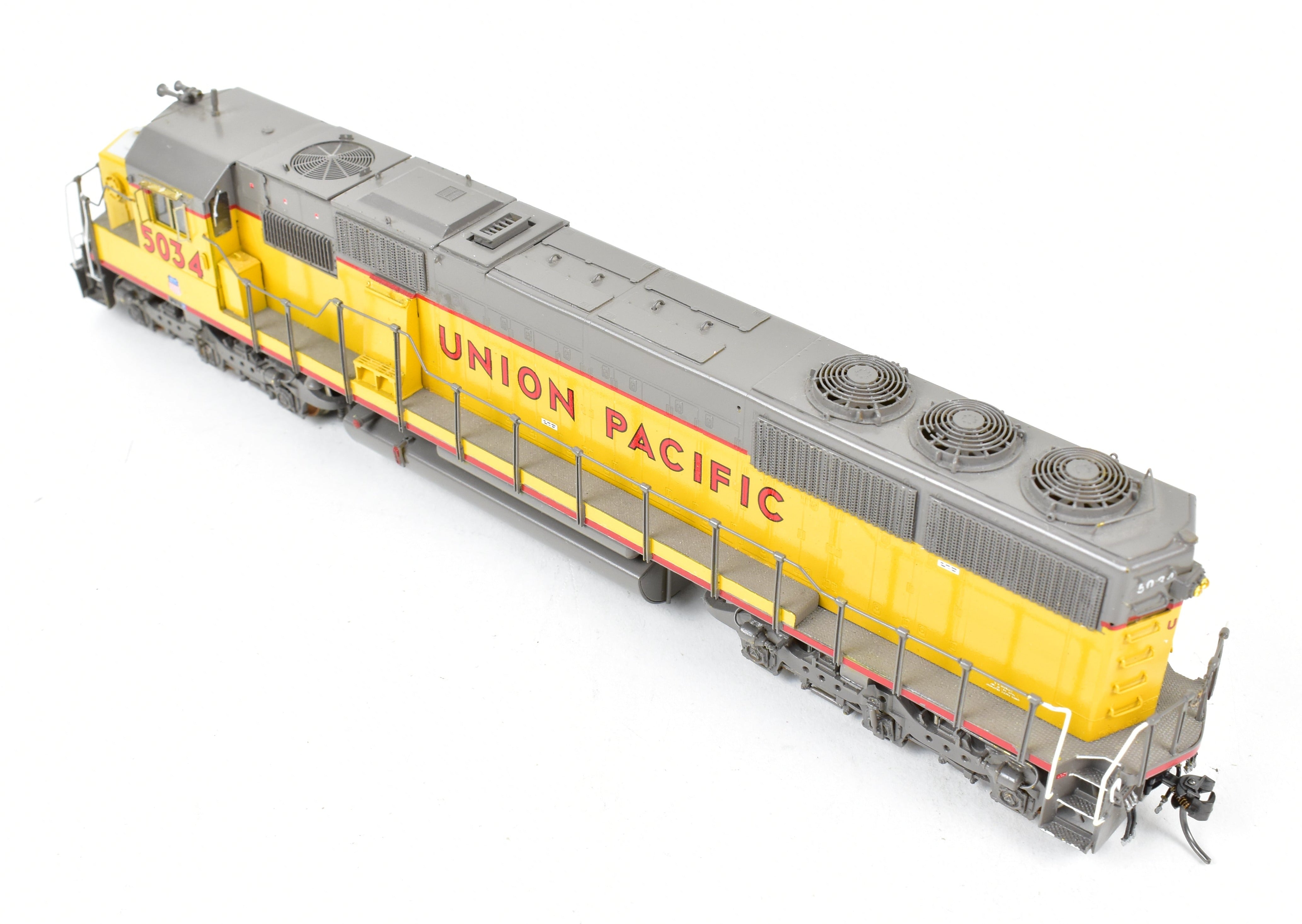 HO Scale Brass Model Train - Overland Models, Inc. Union Pacific EMD SD50 Locomotive CP No. 5034 with DCC Digital Control
