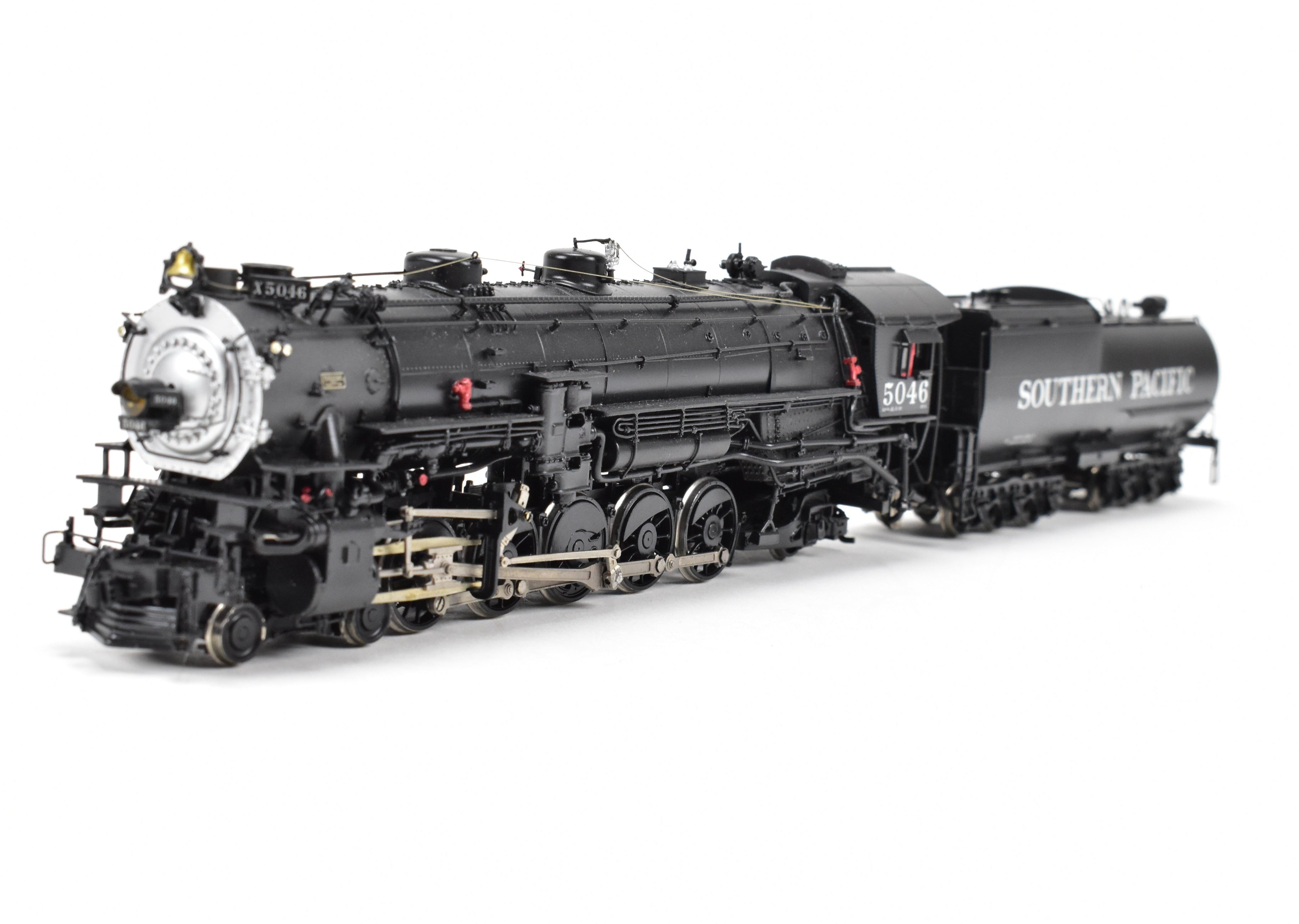 HO Scale Brass Precision Scale Co. SP-3 4-10-2 Pro Painted Locomotive #5046