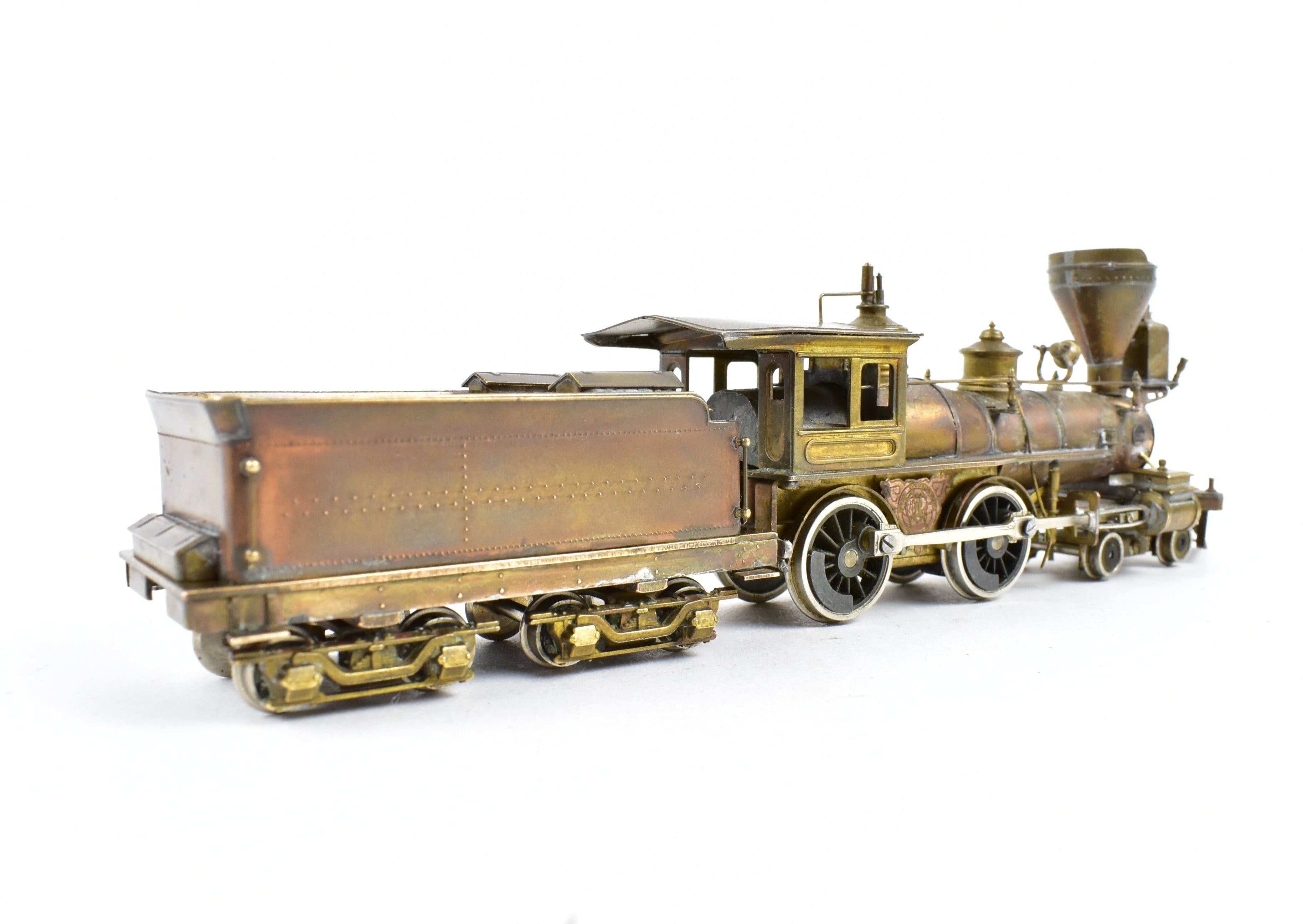 HO Scale Brass PFM - United Virginia & Truckee 4-4-0 Steam Locomotive Reno No. 11 Model Train
