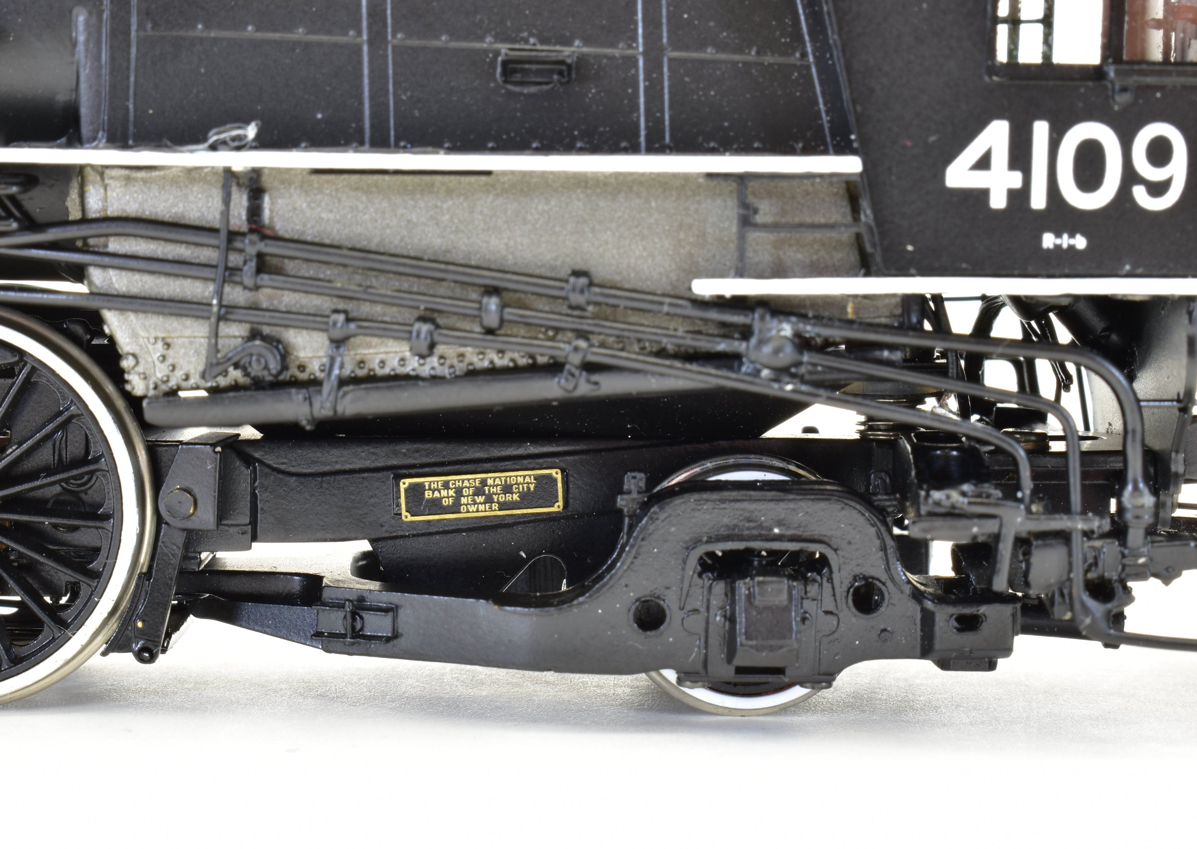 HO Scale Brass Precision Steam Locomotive - Precision Scale Co. B&M - Boston & Maine R - 1b 4 - 8 - 2 FP Model