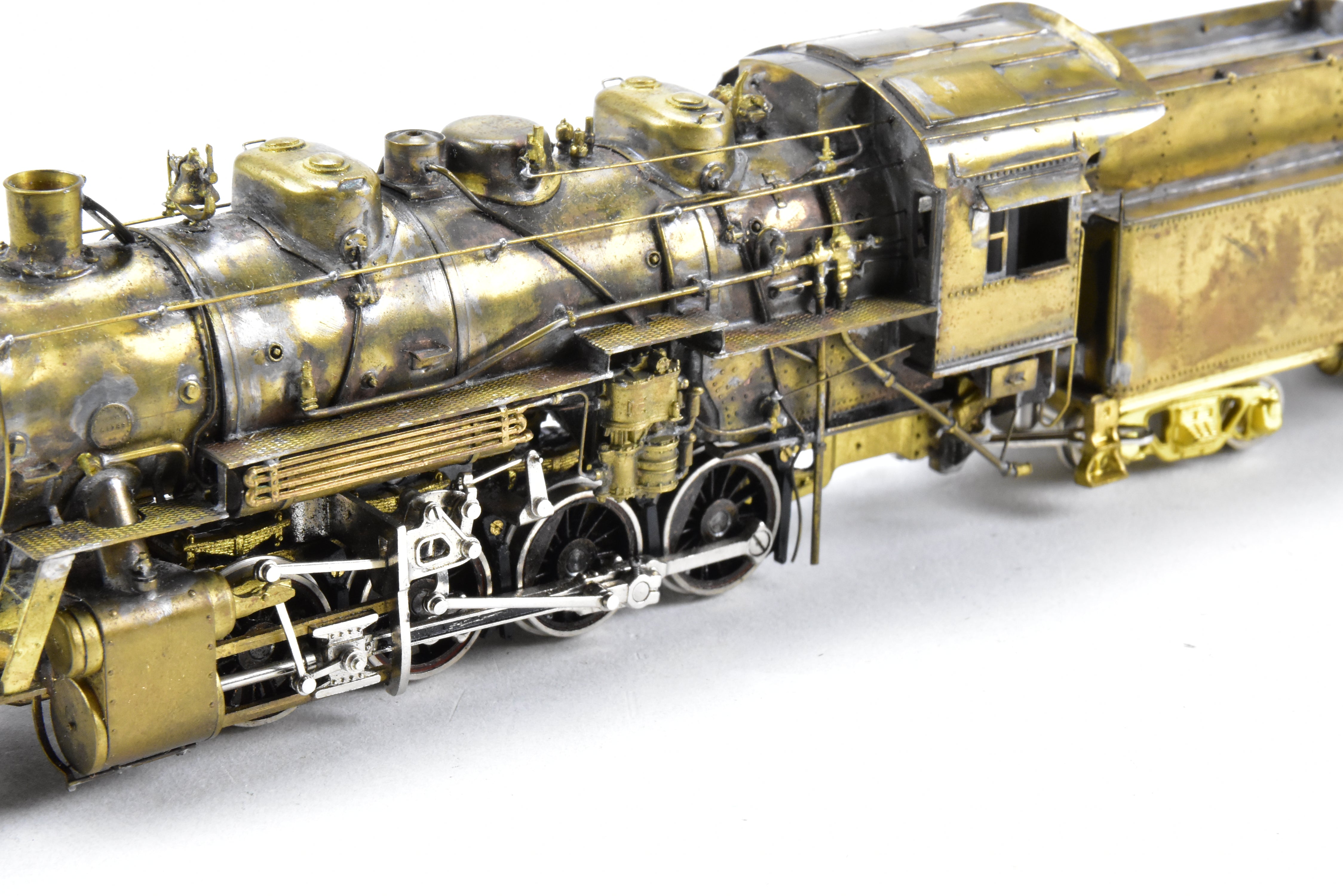 Exquisite HO Scale Brass Custom Model of Missouri Pacific 0-8-0 No. 9701 Scratch Built by Joe G. Collias - One-of-a-Kind Collector's Item