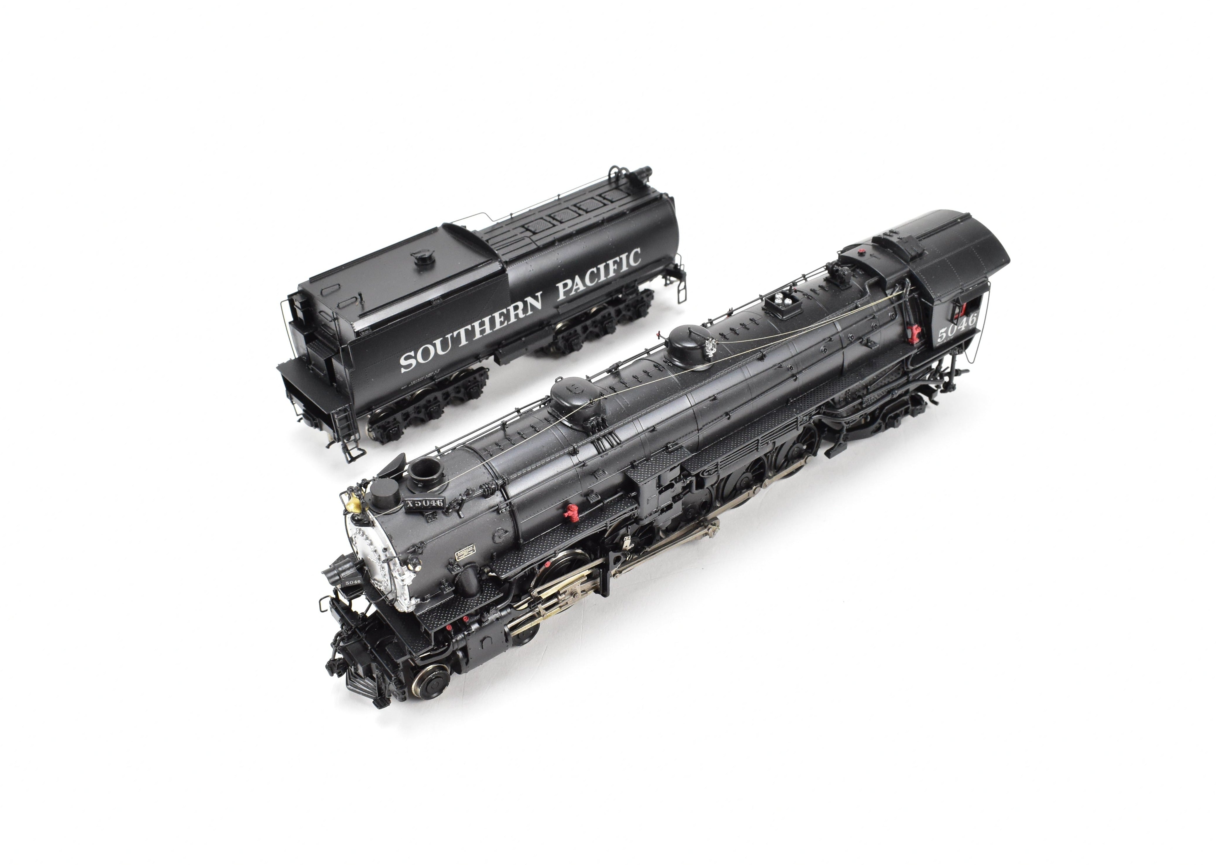 HO Scale Brass Precision Scale Co. SP-3 4-10-2 Pro Painted Locomotive #5046
