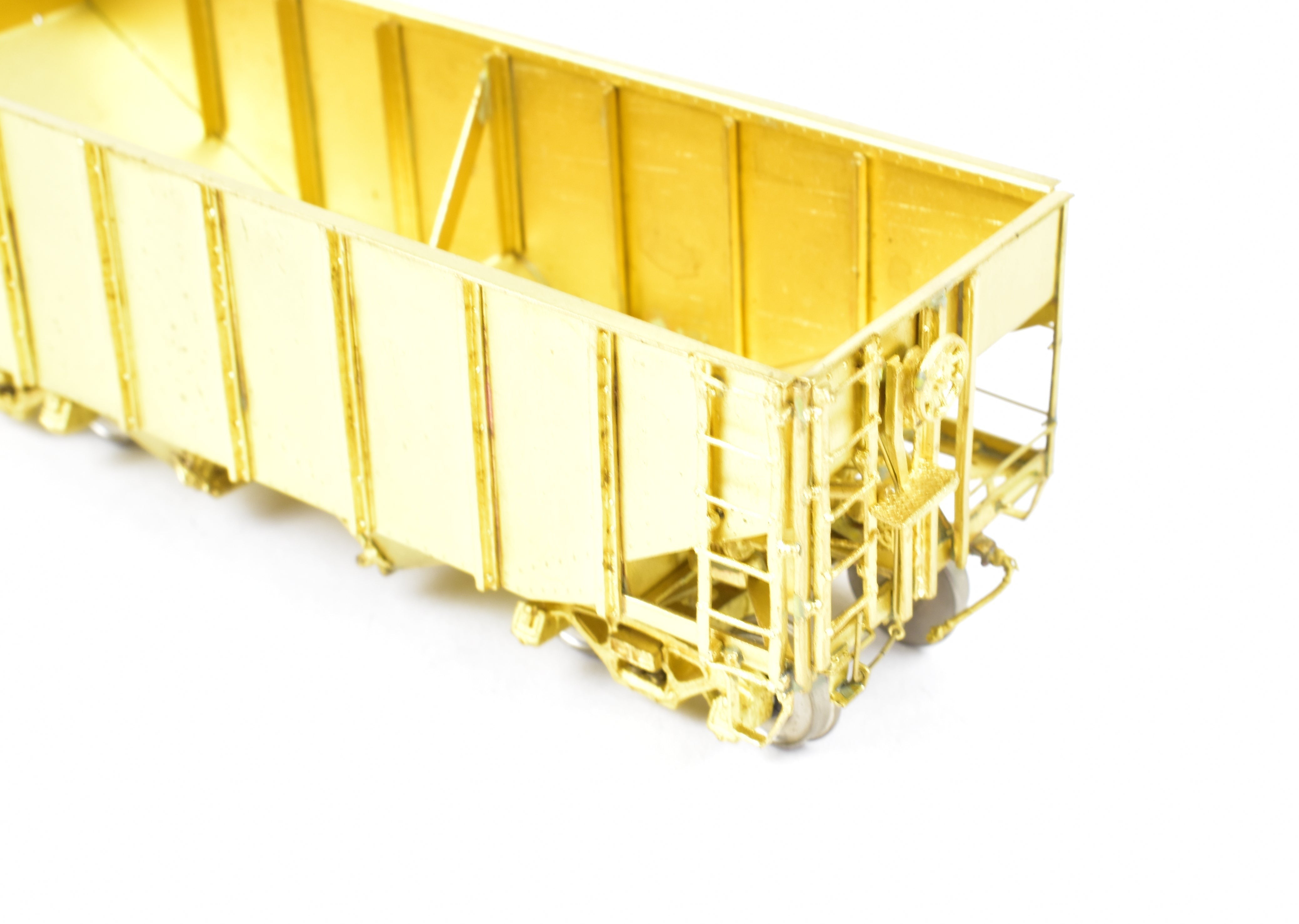 HO Scale Brass Western Maryland 55-Ton 2-Bay Hopper Car Model by Overland Models, Inc. (OMI)