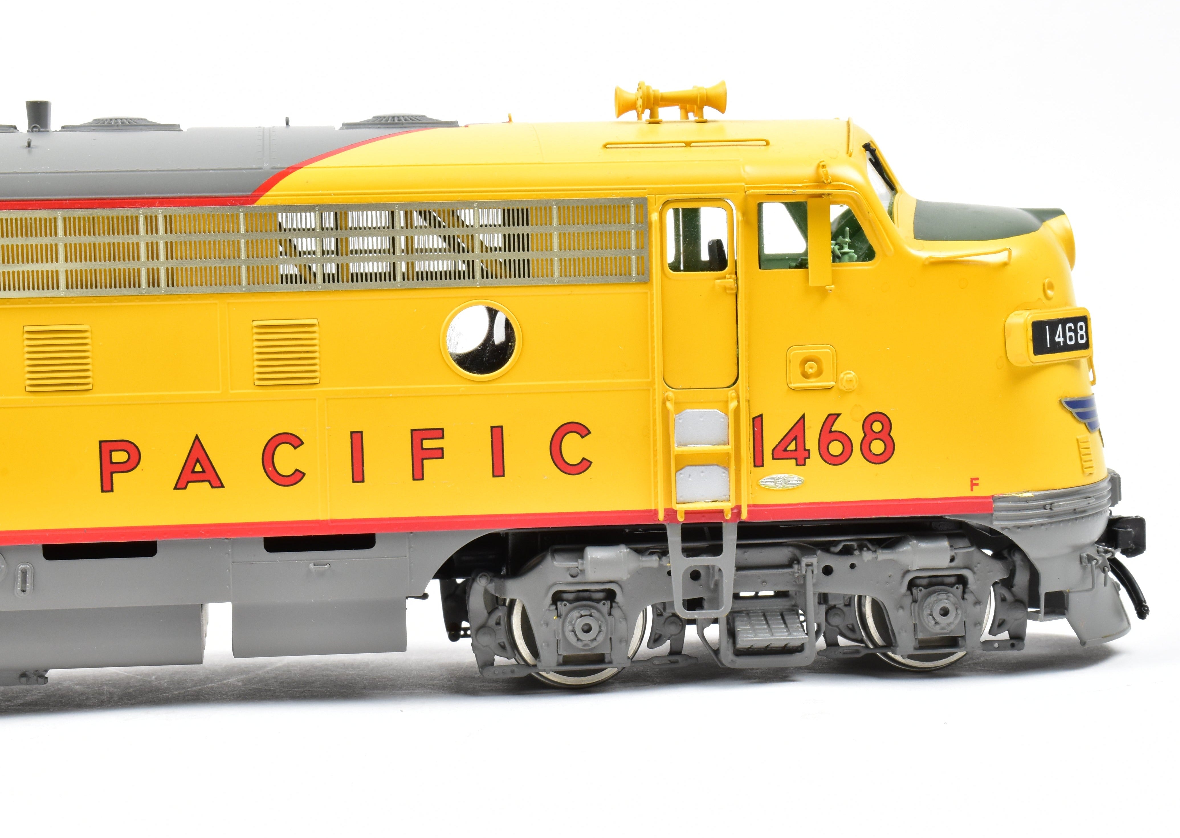 O Scale Model Train - Brass Key Imports Union Pacific EMD F - 7A/B Set, Factory - Painted Second Set with Unit Numbers 1468 & 1468B