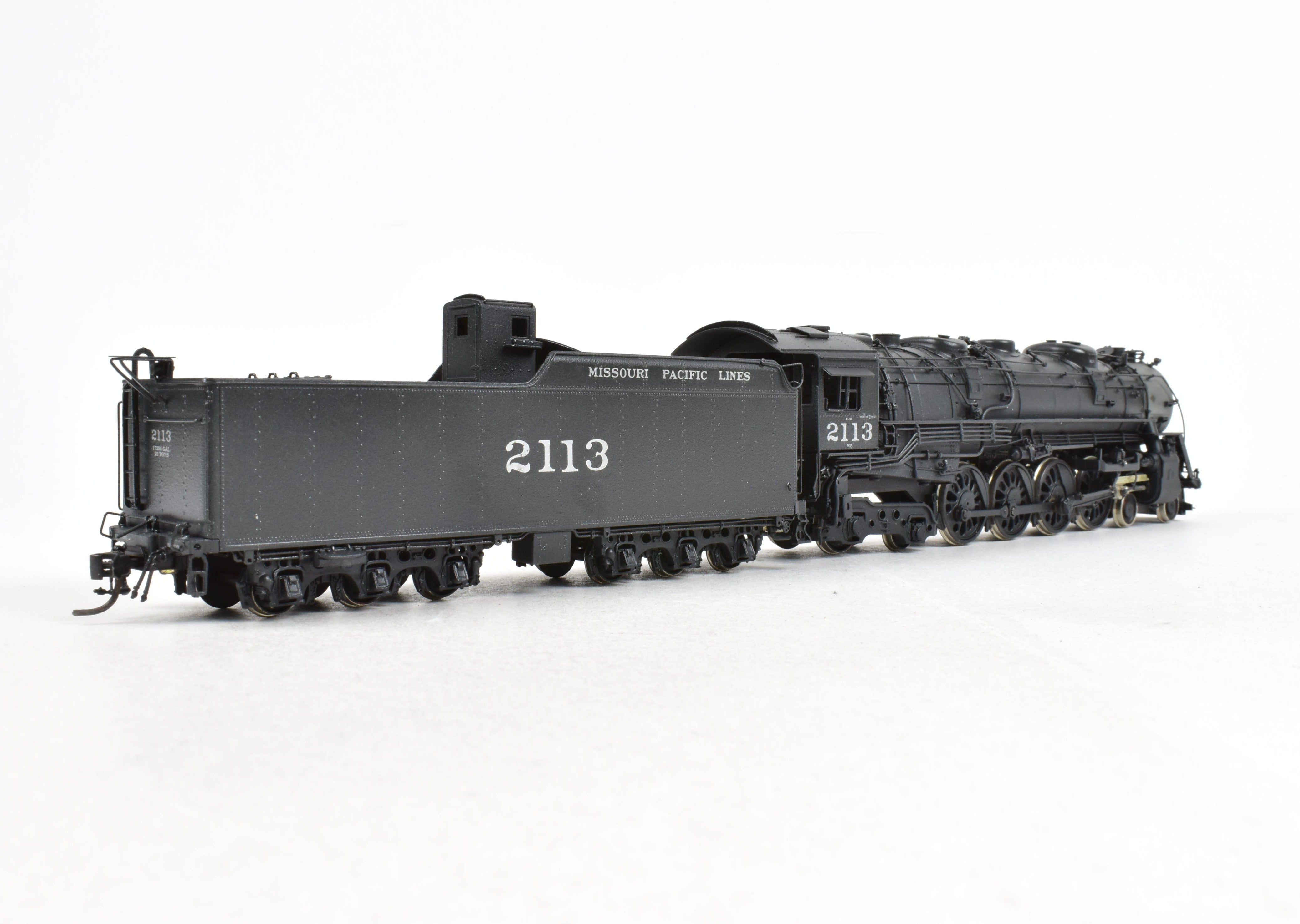 HO Brass OMI MP - Missouri Pacific 2100 Class 4-8-4 Custom Painted Model