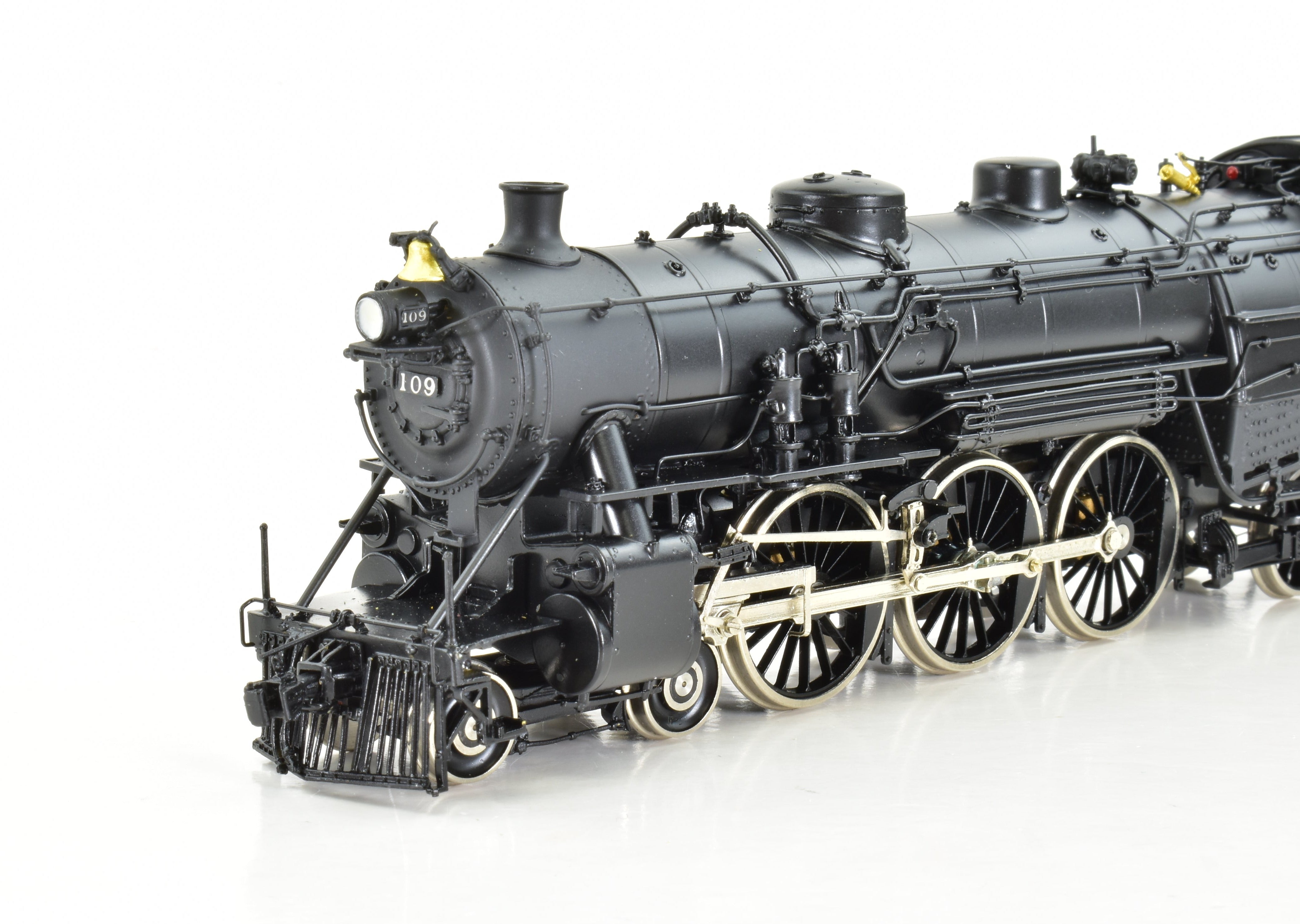 HO Scale Brass Model Train - Overland Models Reading G1Sa 4-6-2 FP Steam Locomotive No. 109