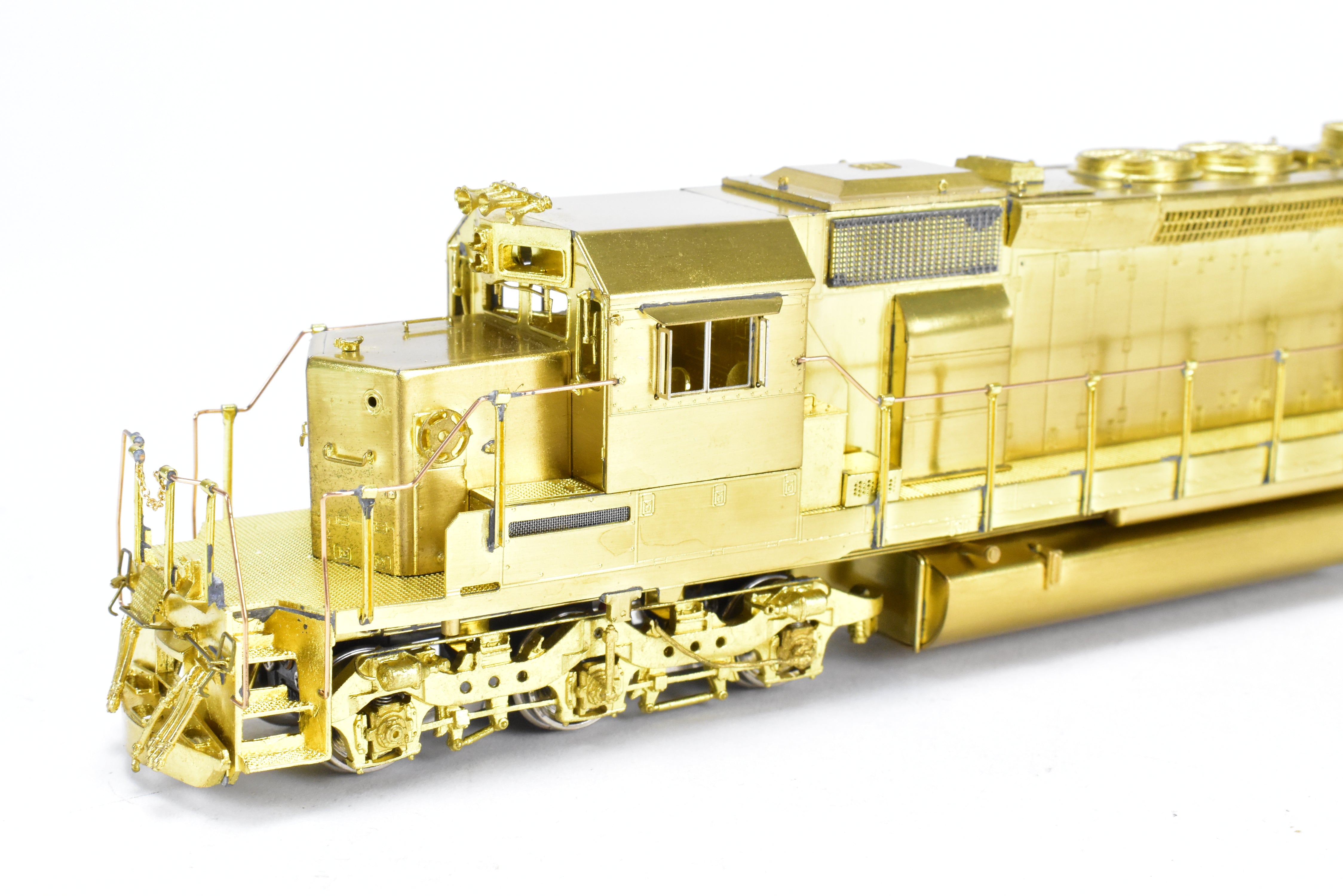 HO Scale Brass Model Trains by Overland Models Inc. - Baltimore & Ohio EMD SD40 - 2 Locomotives Nos. 7600 - 7619 with Extended - Range Dynamic Brakes and Late - style Radiator Screens