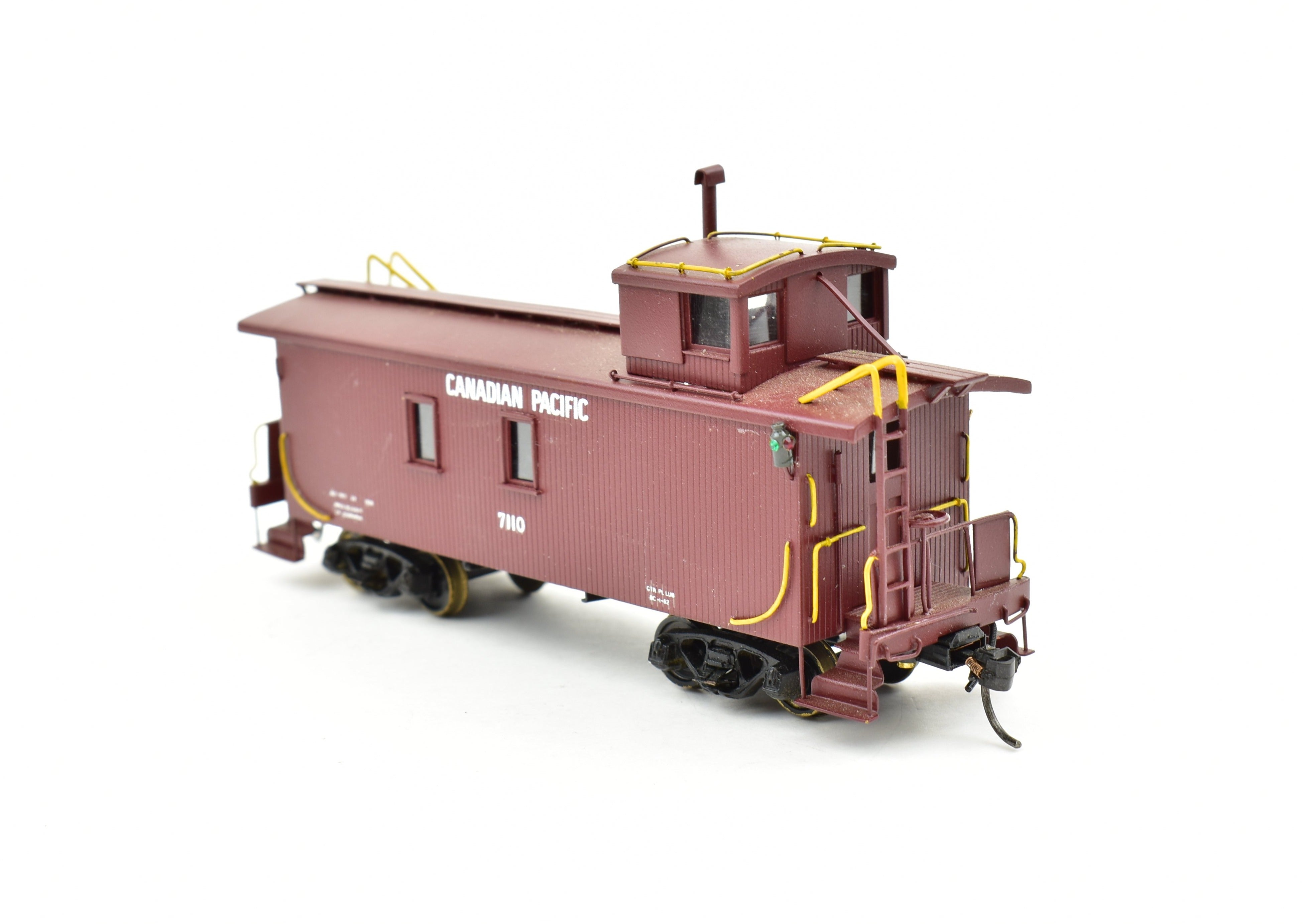 Custom Painted HO Brass Van Hobbies Canadian Pacific Railway Caboose